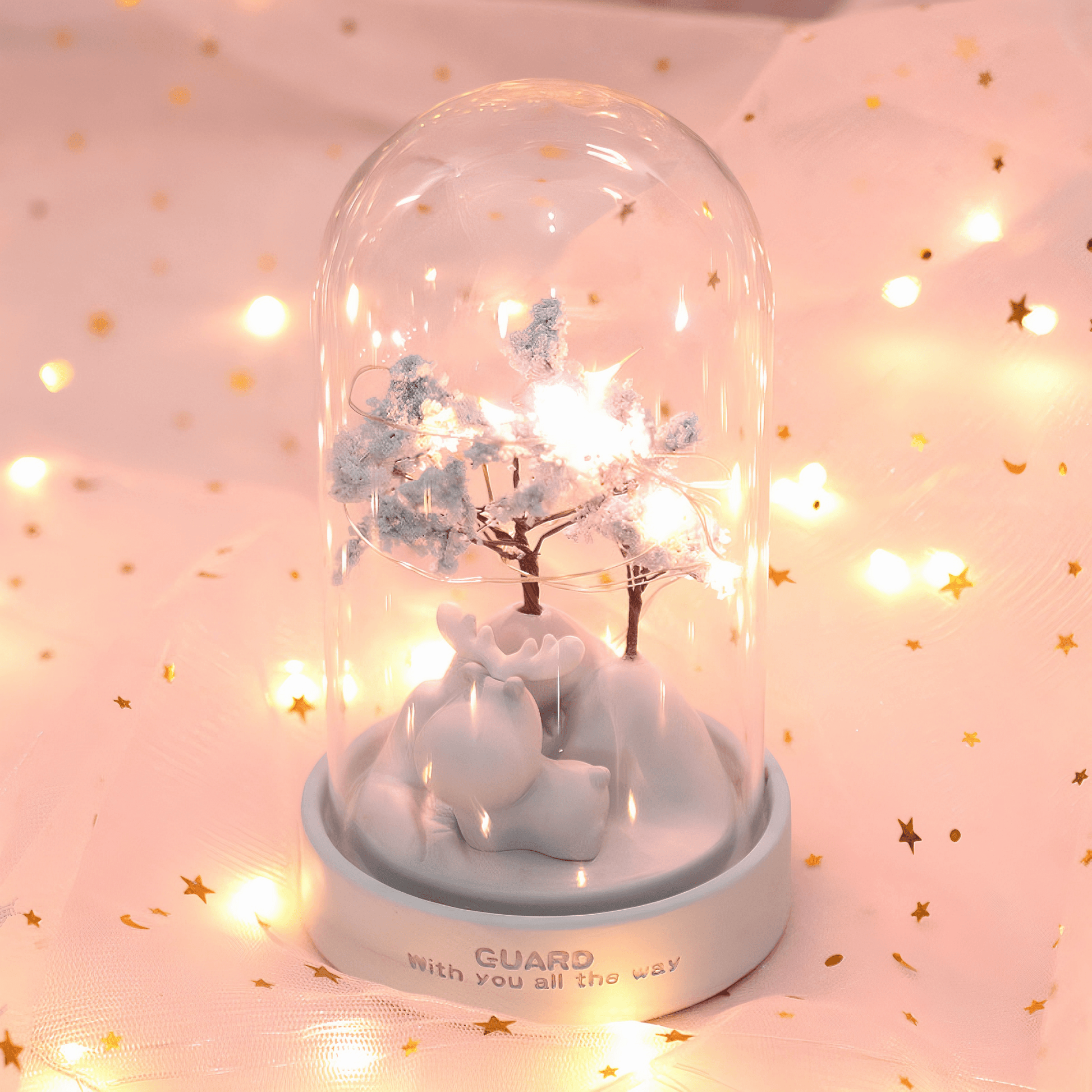 Lightgrace Cherry Blossom Night Lamp - Gray