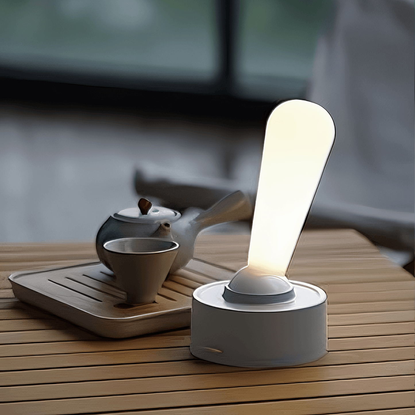 Toggle Switch Silicone Lamp - Gray from Light grace