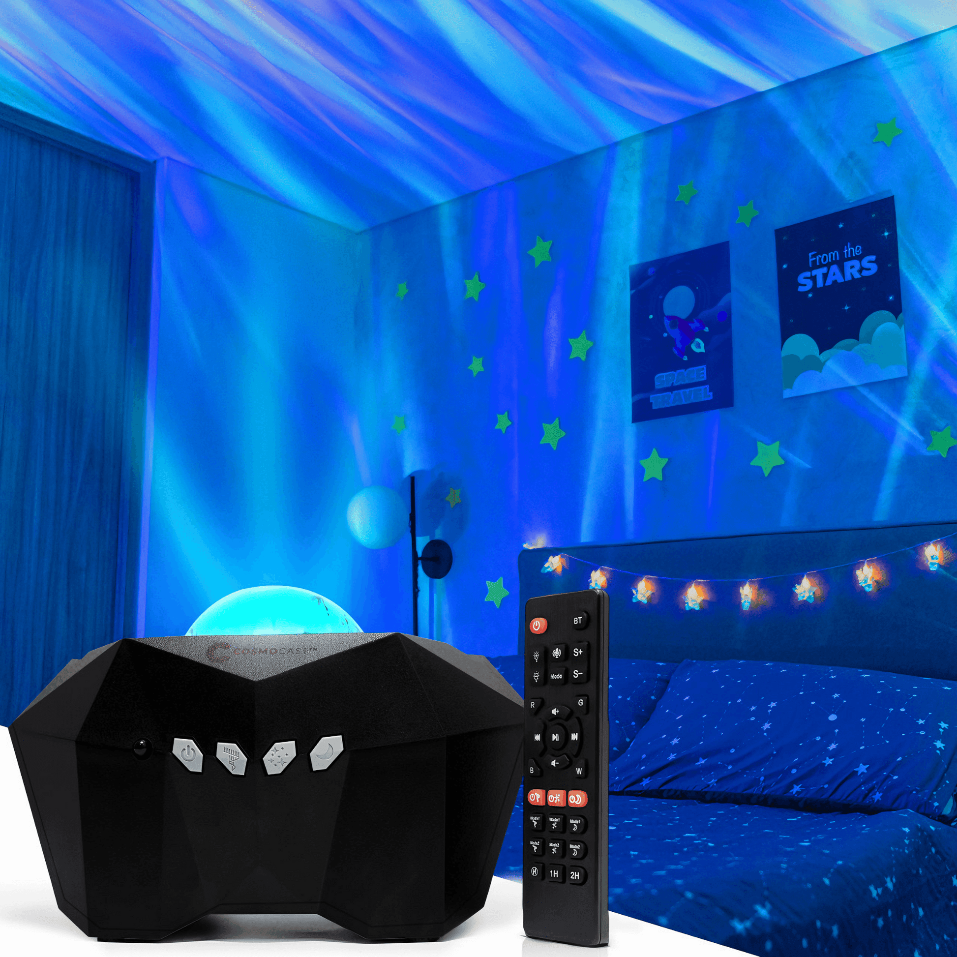Lightgrace Star Galaxy Projector - Black