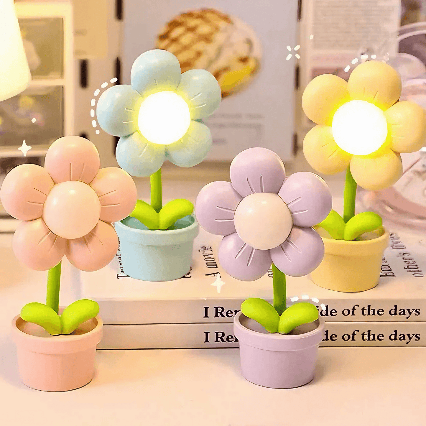 mini Flower Night Lamp - Light Grace