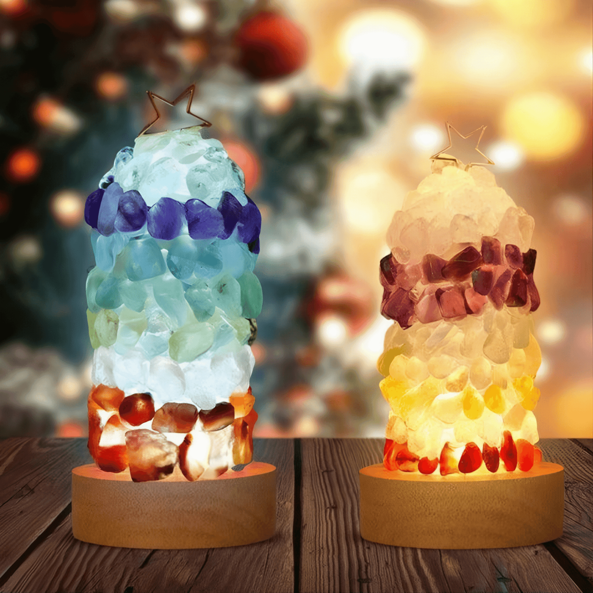 Lightgrace Crystal Gravel Night Lamp