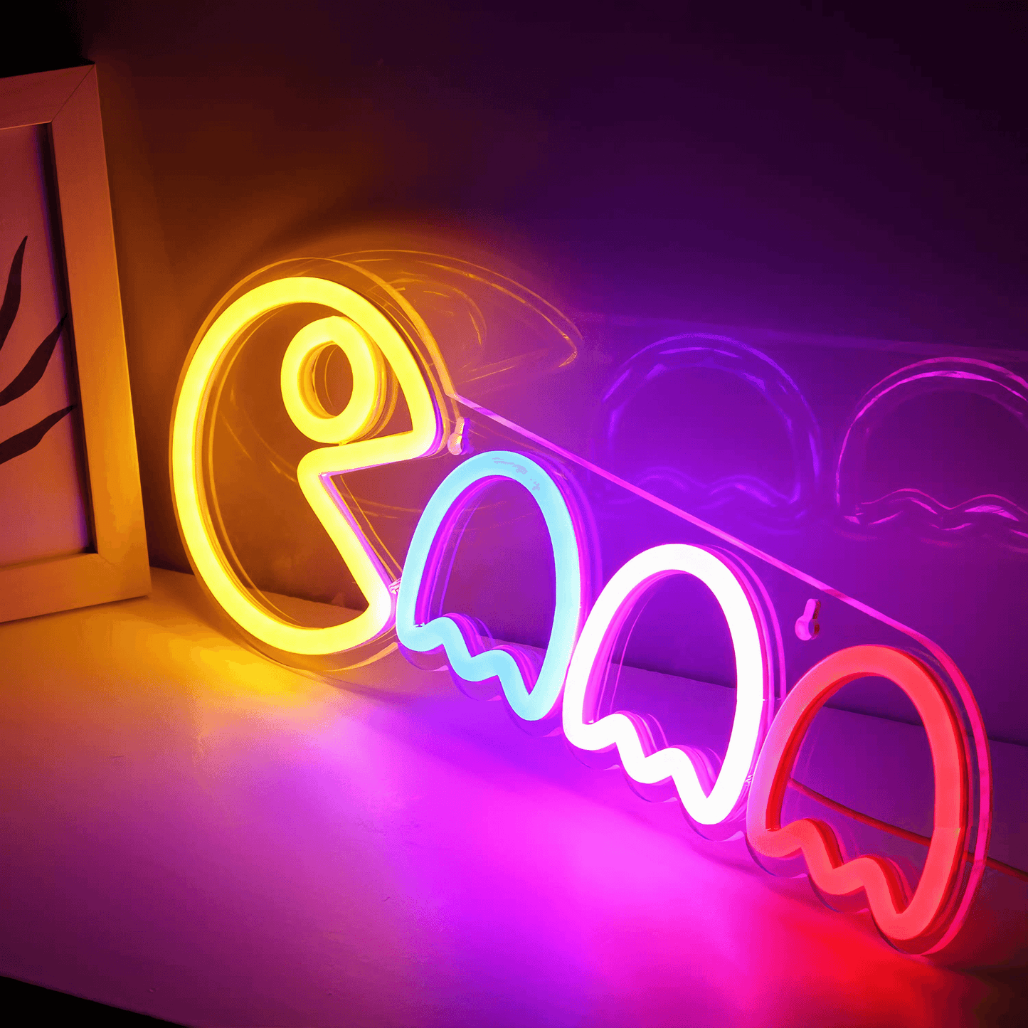cute Pac-Man Neon Sign from Light grace