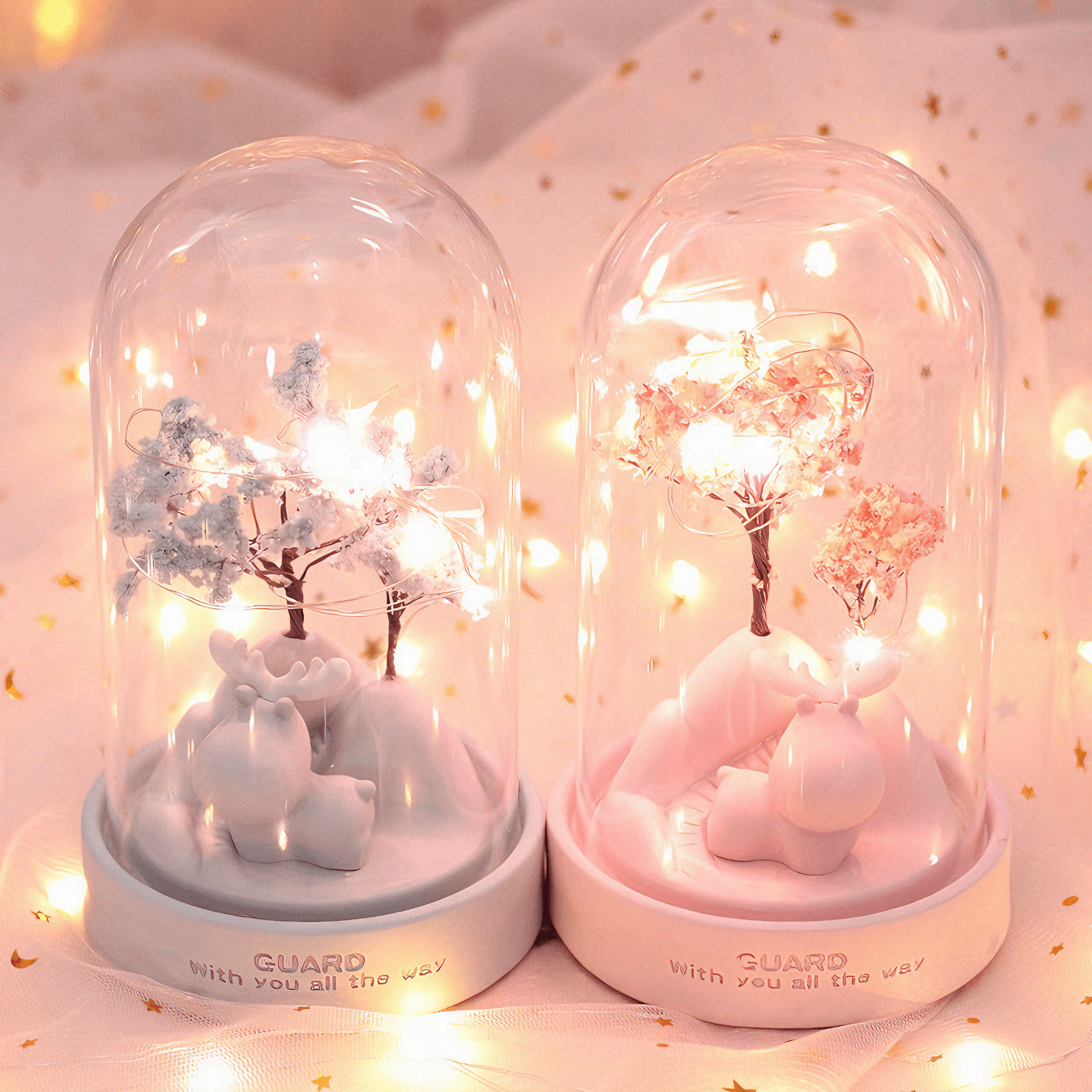 Lightgrace Cherry Blossom Night Lamp - Gray