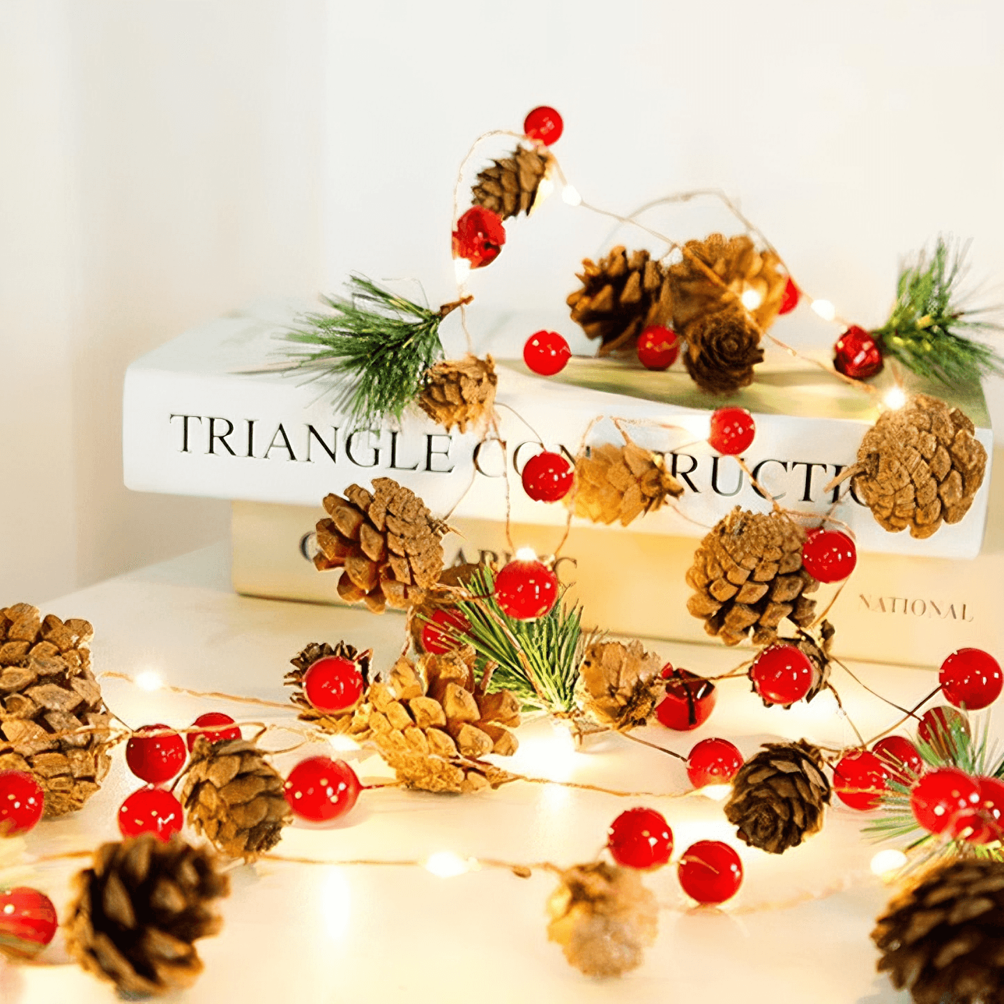 Pinecone Led Light from Light grace in room