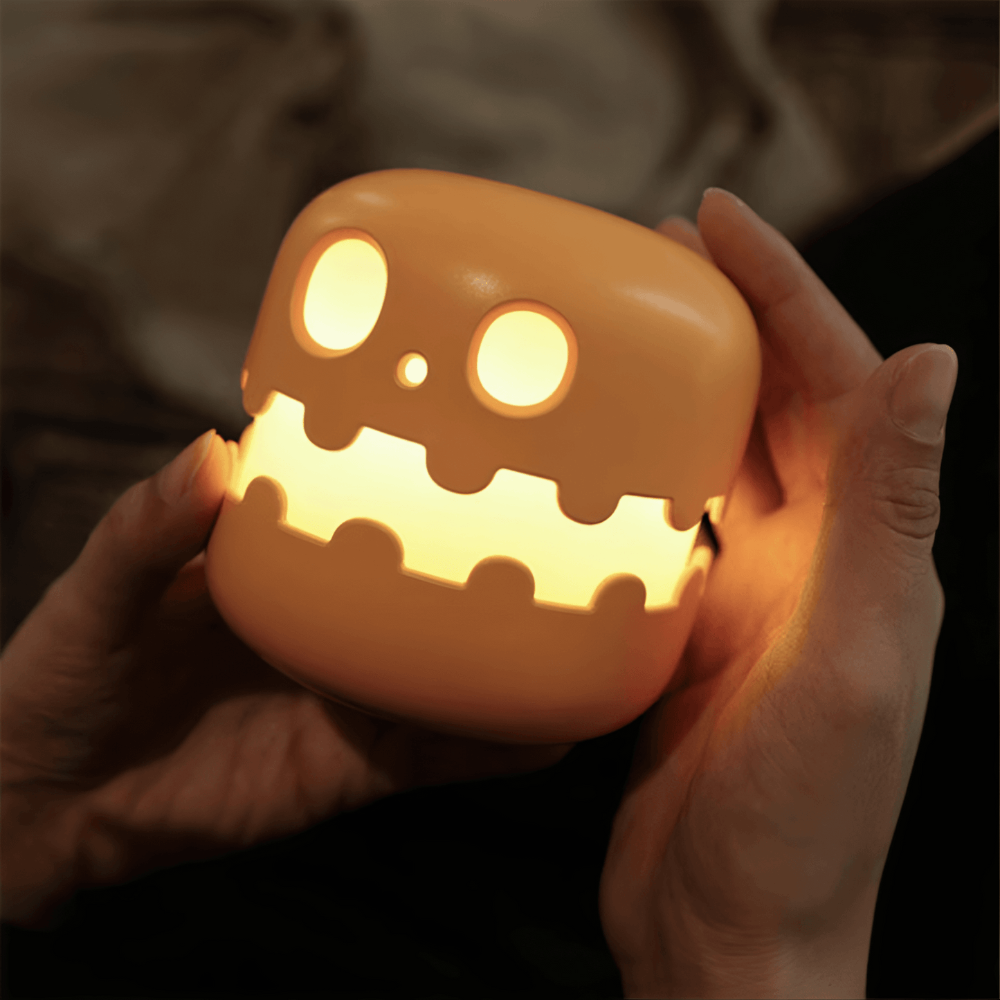 Pumpkin Press Lamp from Light grace in room