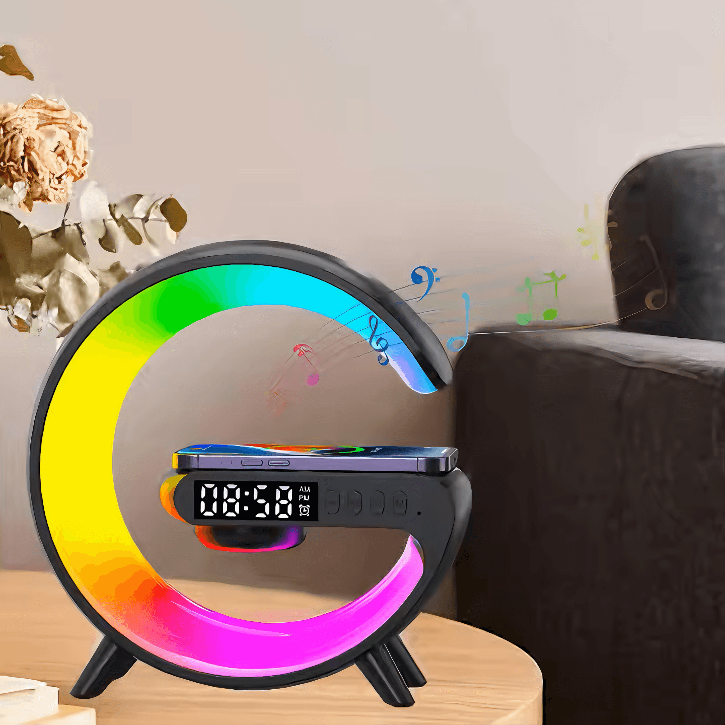 Smart Led Lamp - Black / EU from Light grace