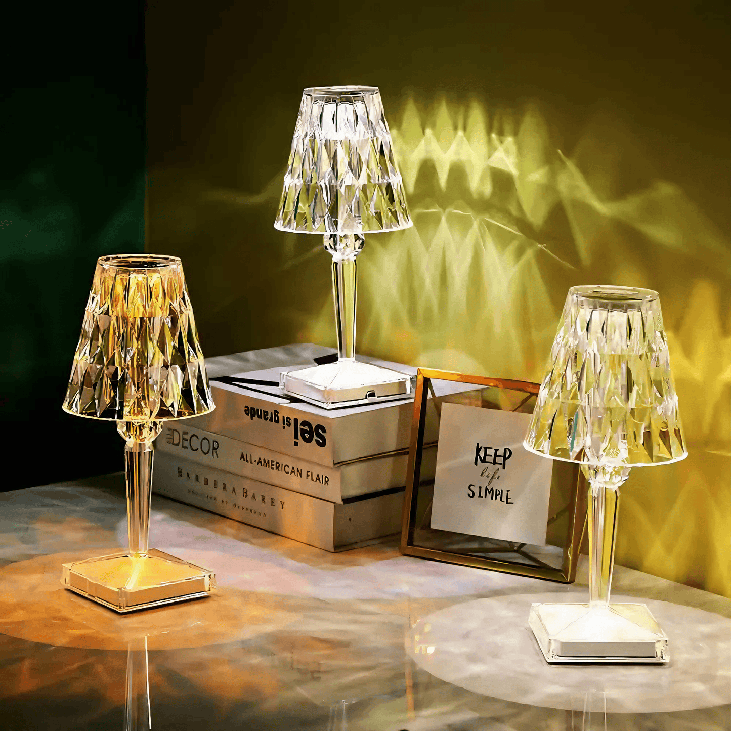 Diamond Table Lamps from light grace