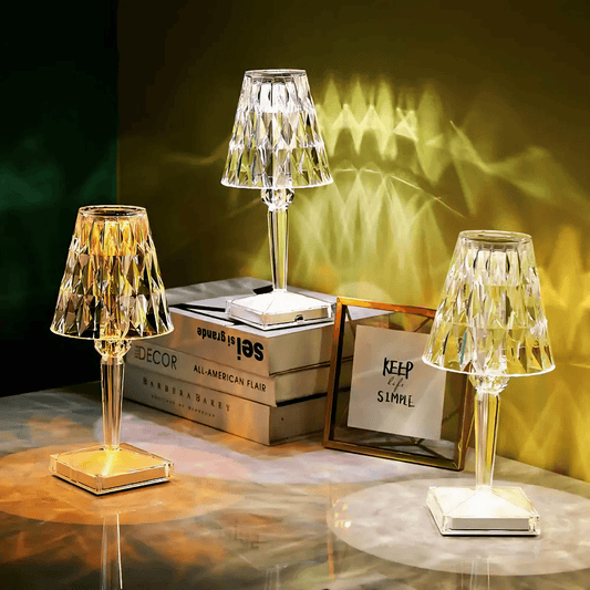 Lightgrace Diamond Table Lamp - Pink