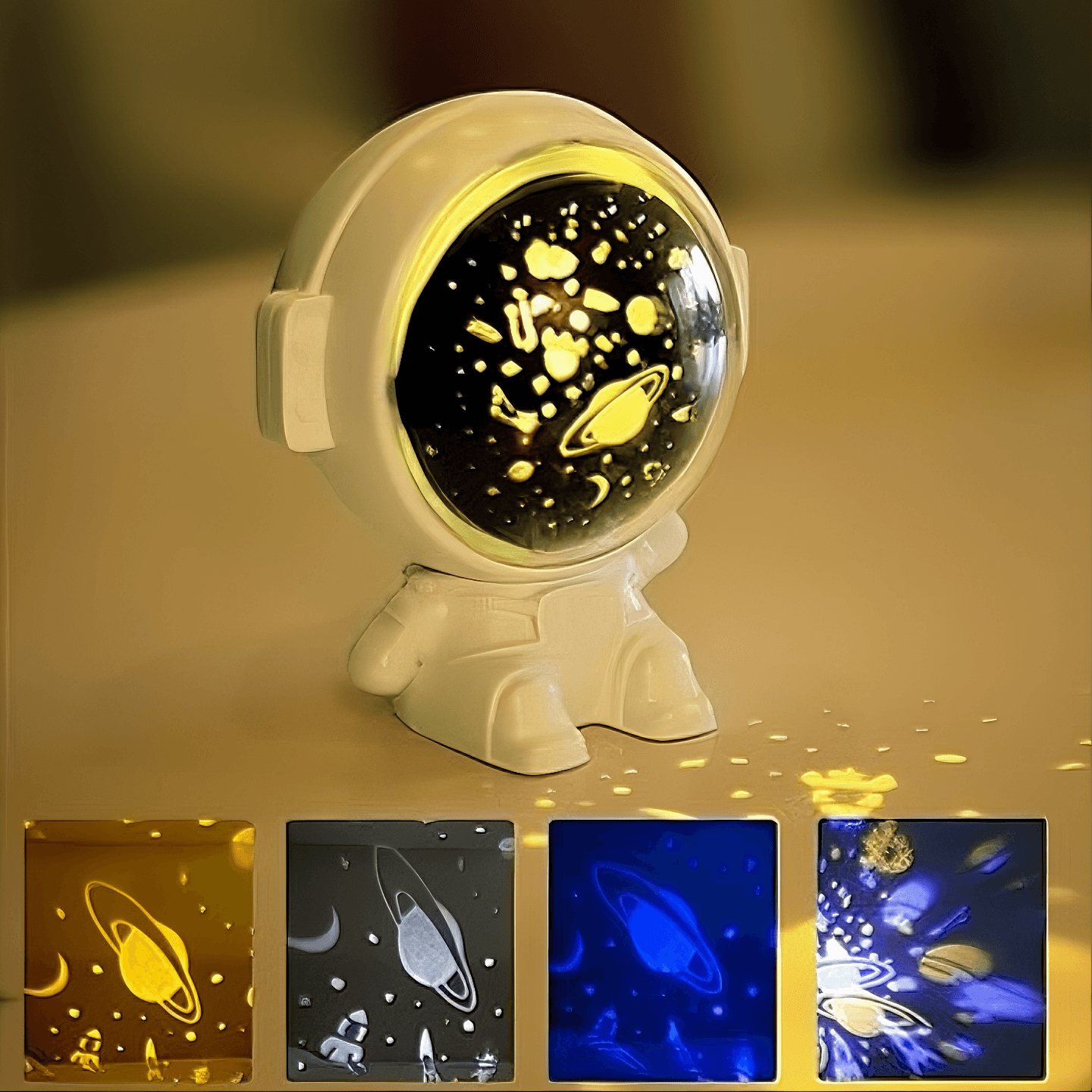 Light grace Mini Astronaut Galaxy Projector - Pink
