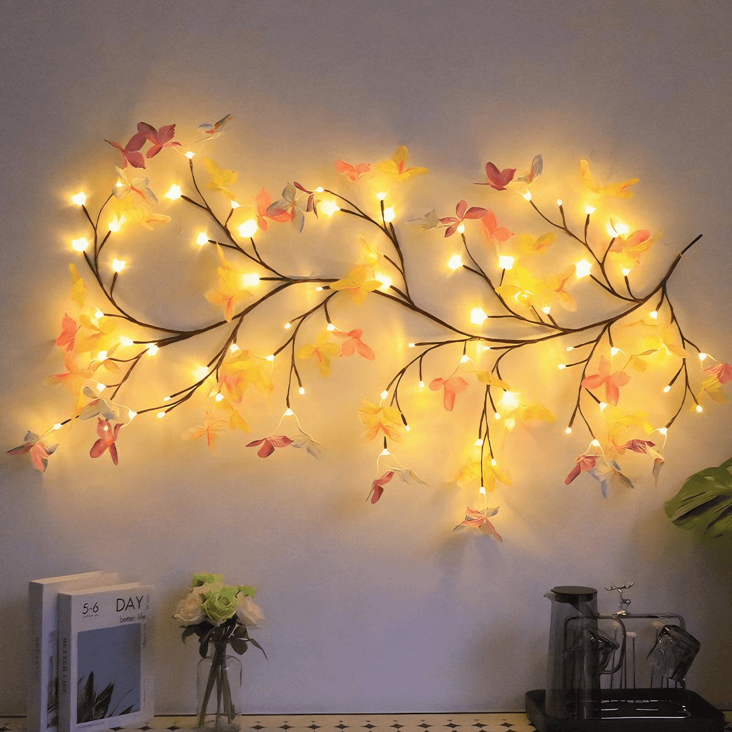Enchanted Butterfly Willow Vine - Light Grace