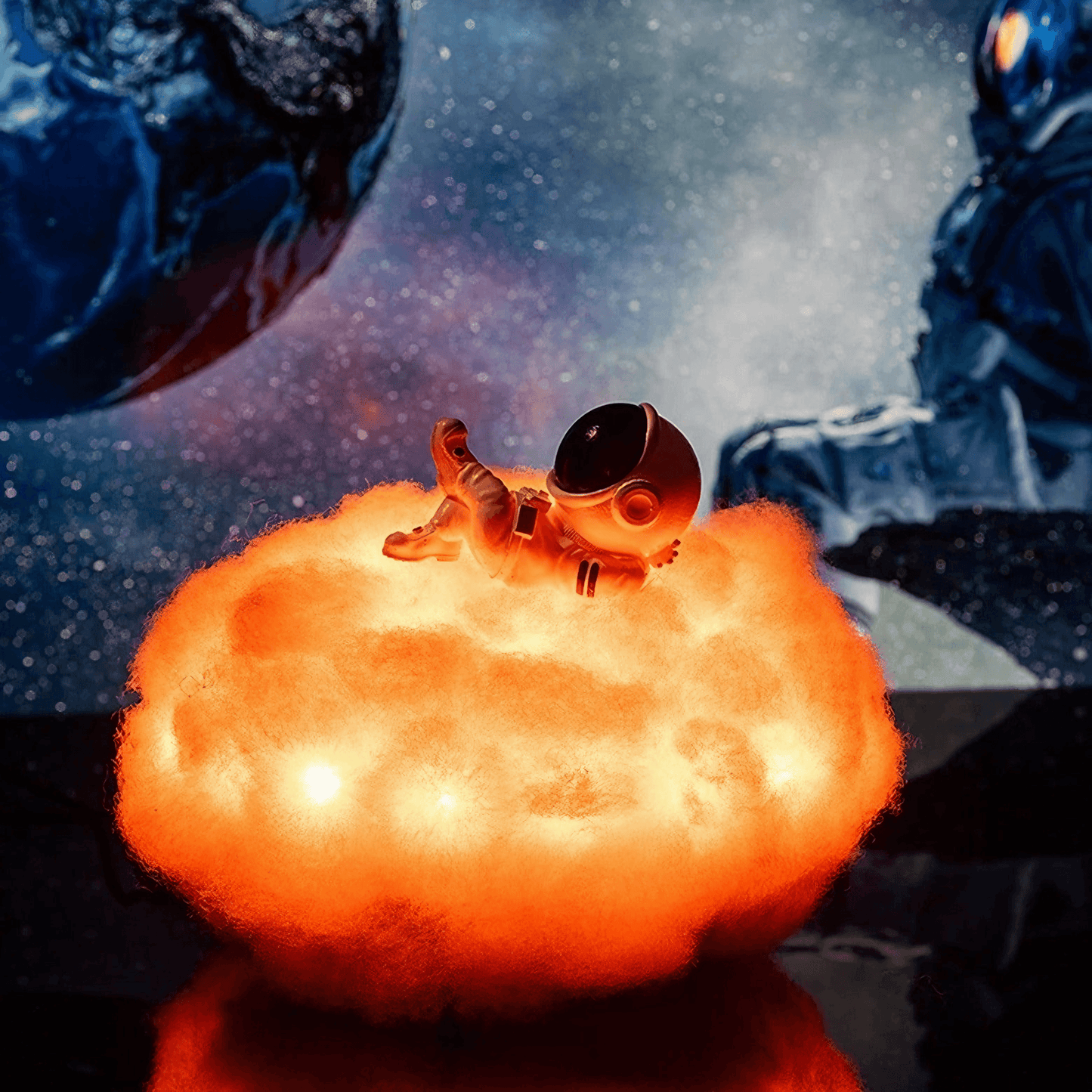 Light grace Cloud Astronaut Lamp