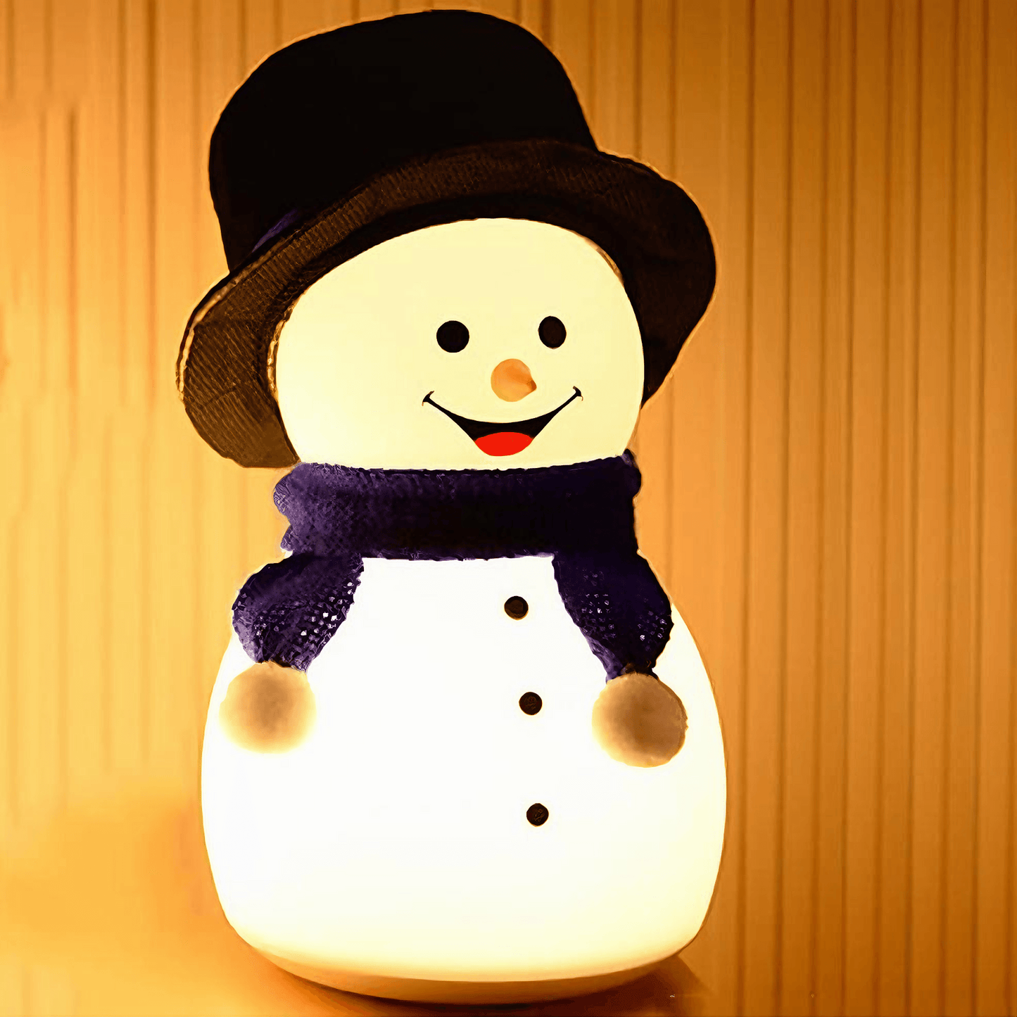 Snowman Night Lamp - Red from Light grace