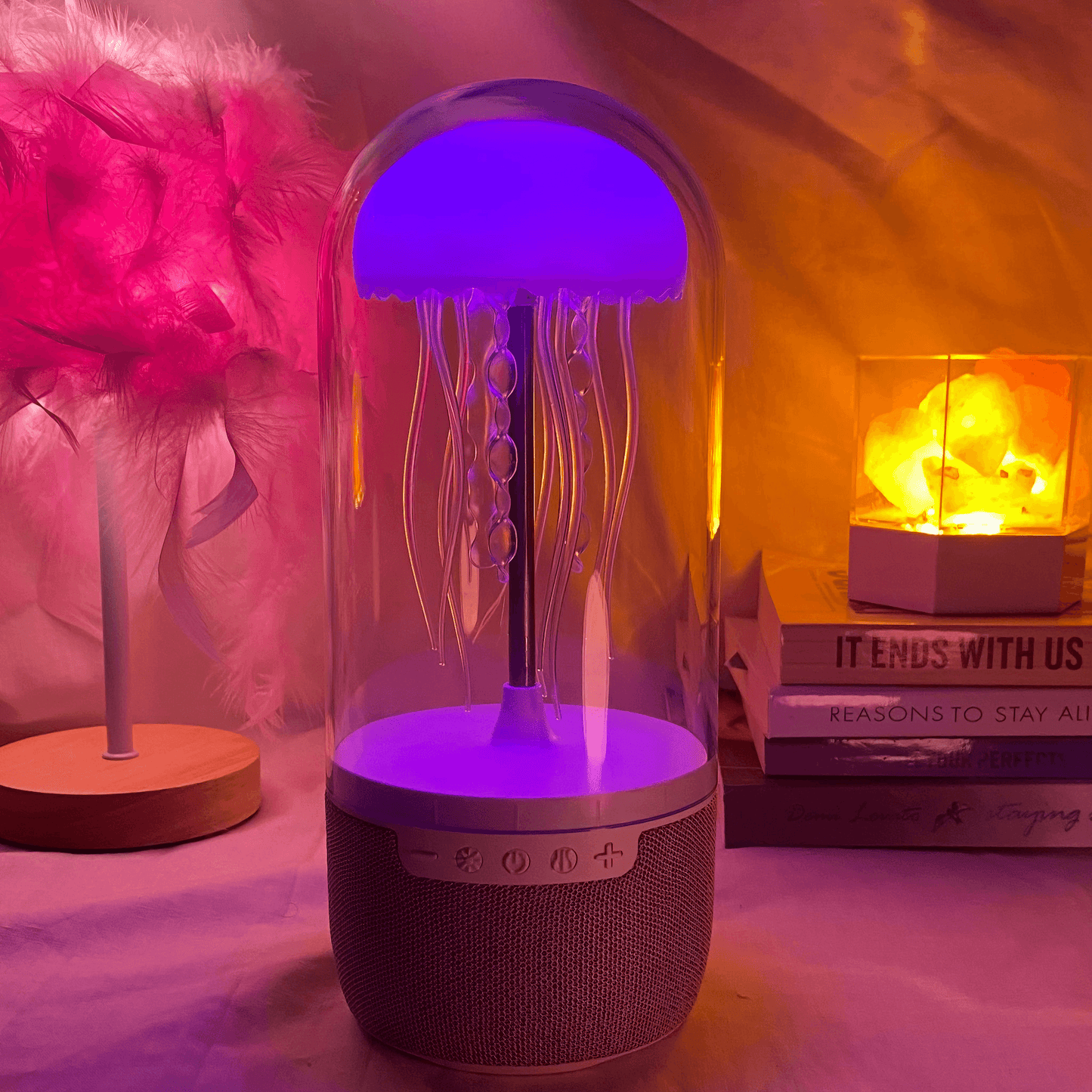 Light Grace Jellyfish Speaker Lamp - Default Title