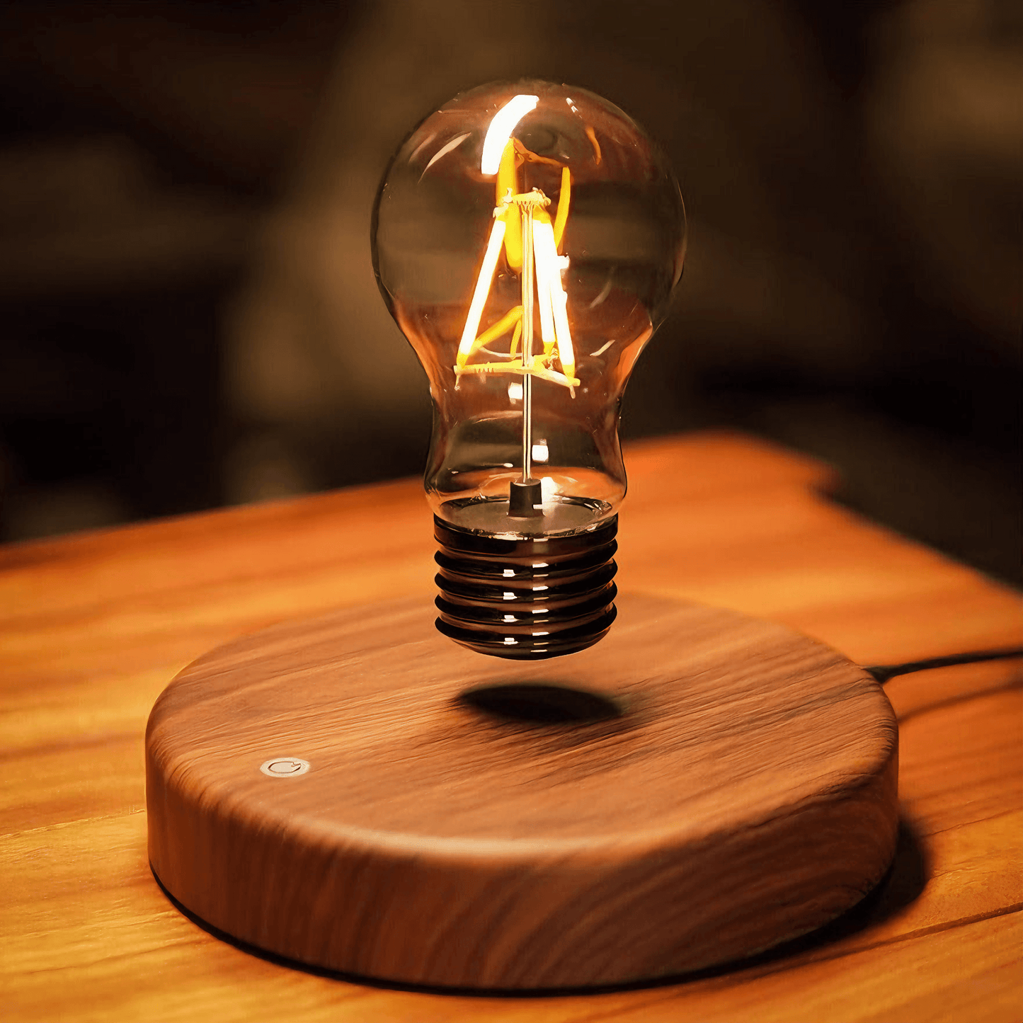 Light grace Levitating Bulb Lamp in bedroom