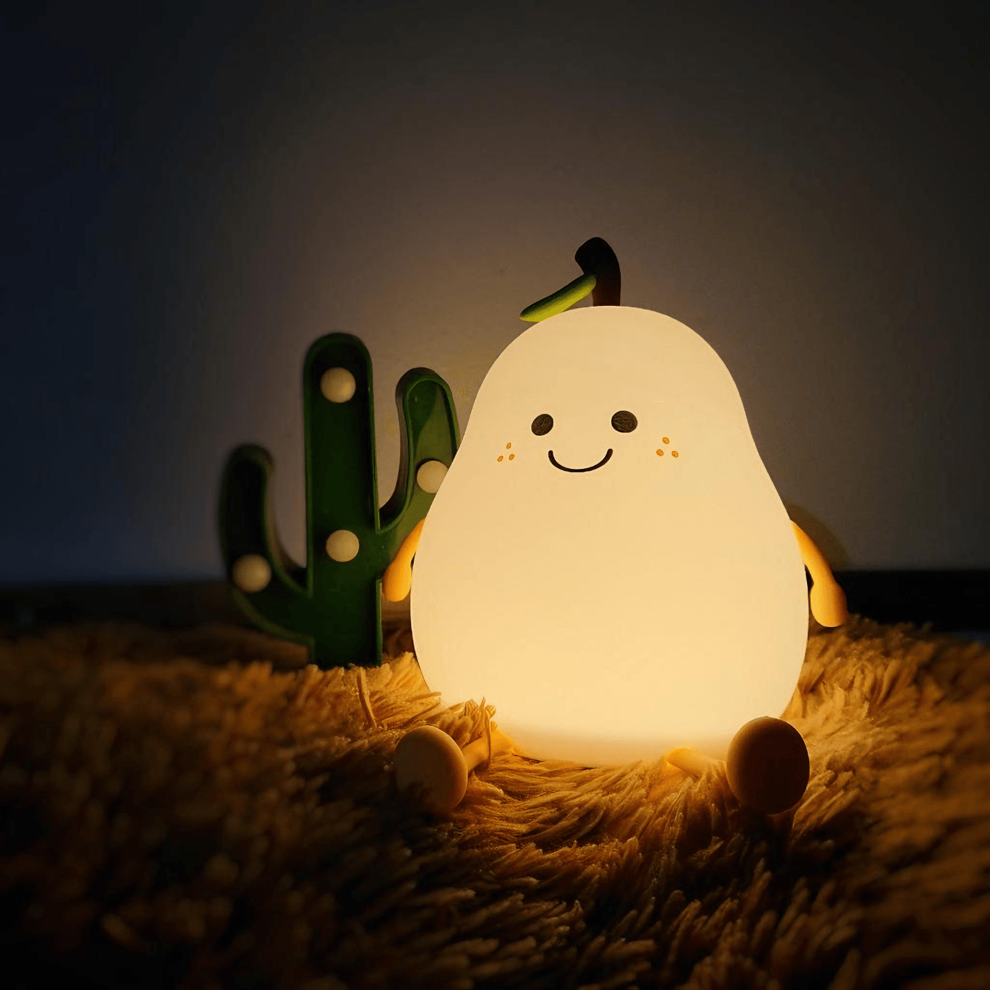 Pear Night Lamp from Light grace in room
