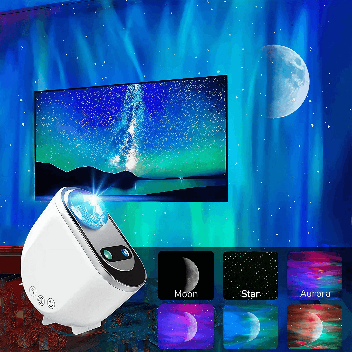 Aurora Borealis Projector - Light Grace