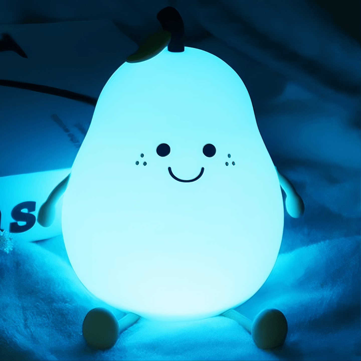 Pear Night Lamp from Light grace in room