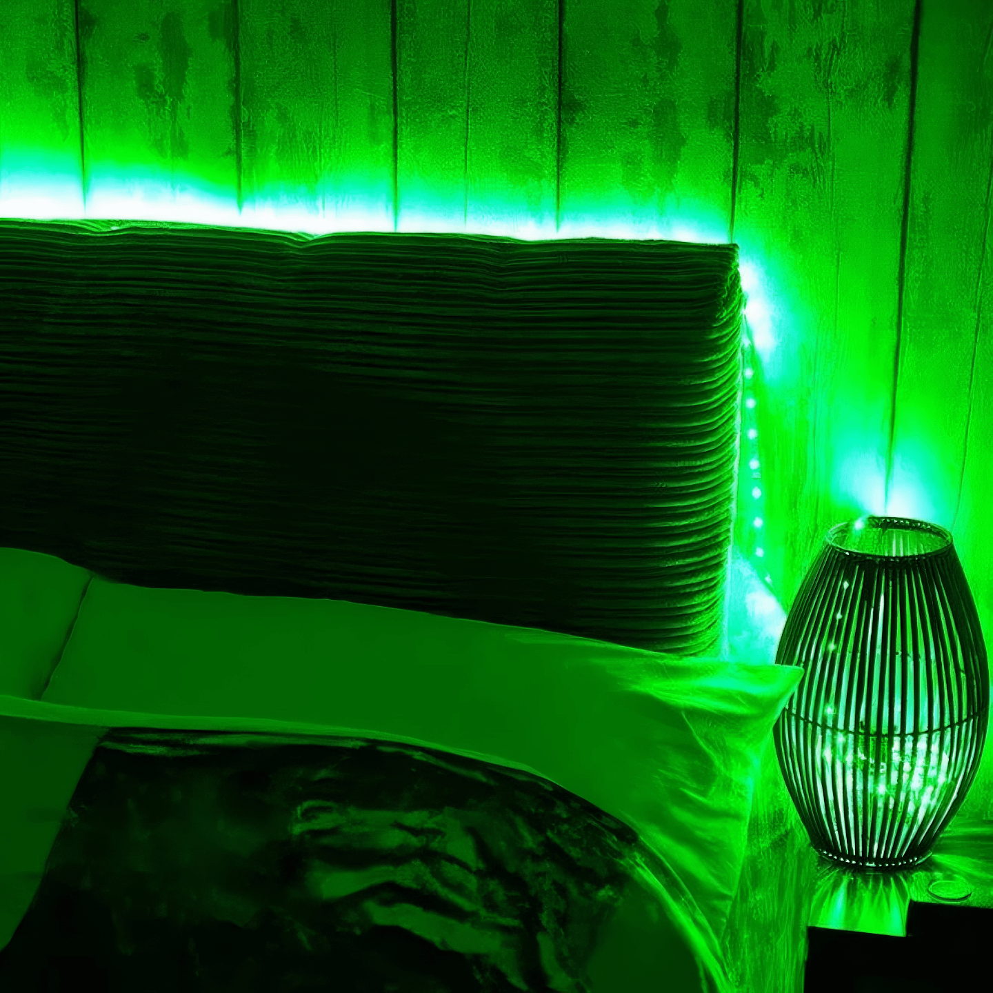 Light grace Led Strip Light in bedroom
