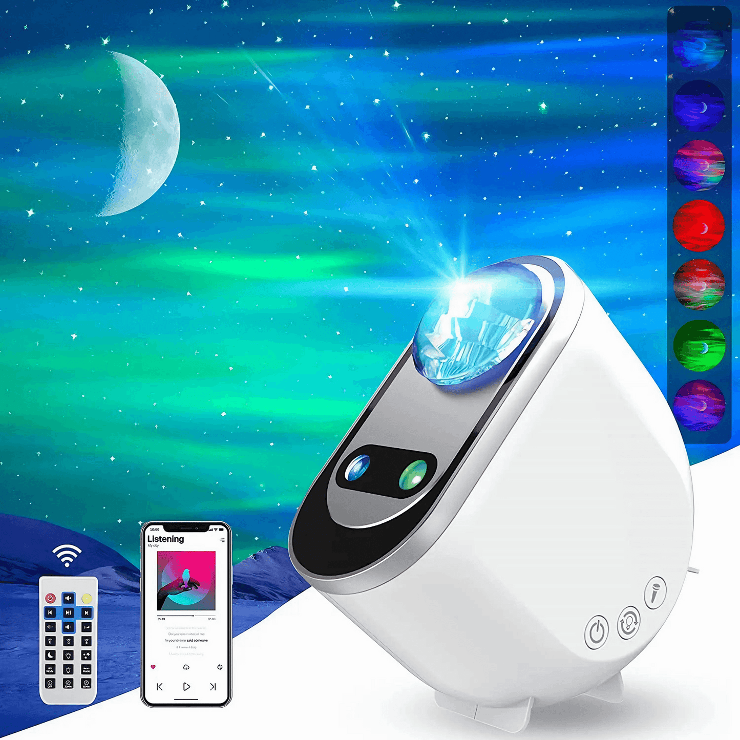 Aurora Borealis Projector - Light Grace
