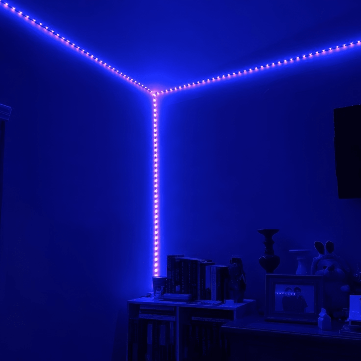 Light grace Led Strip Light in bedroom