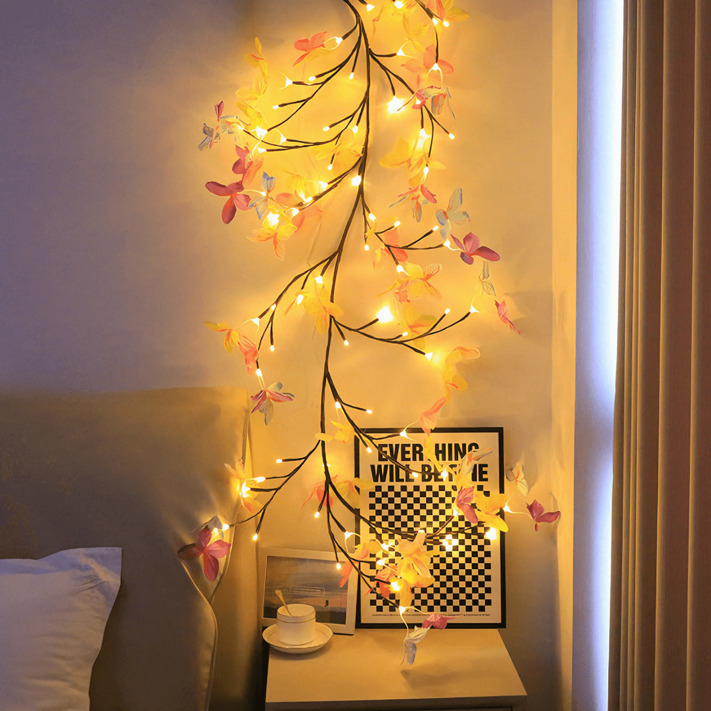 Light grace Enchanted Butterfly Willow Vine night light