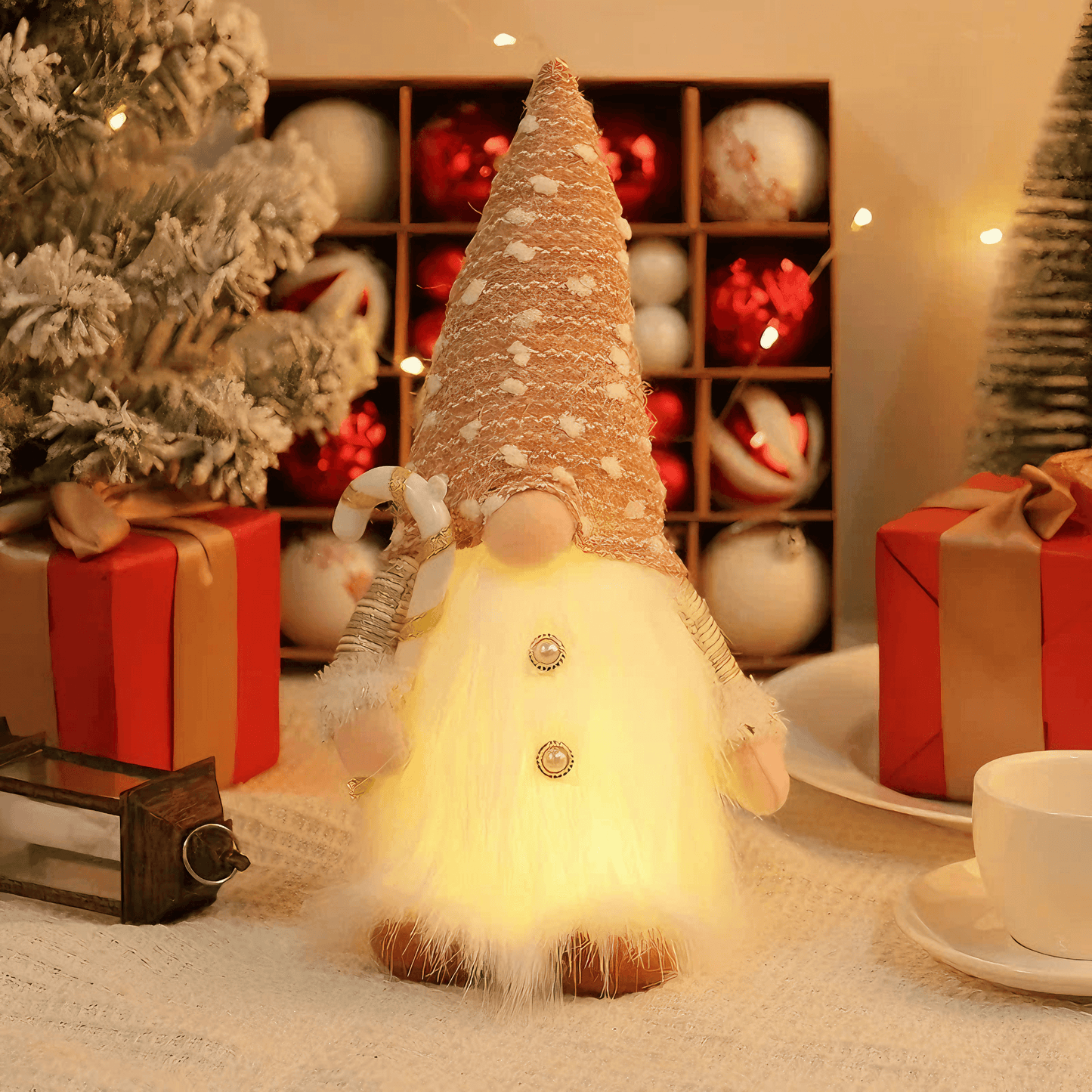 Light Grace Christmas Gnome Dolls - Candy man