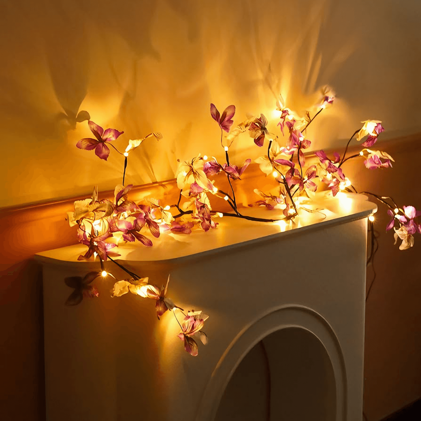 Enchanted Butterfly Willow Vine - Light Grace