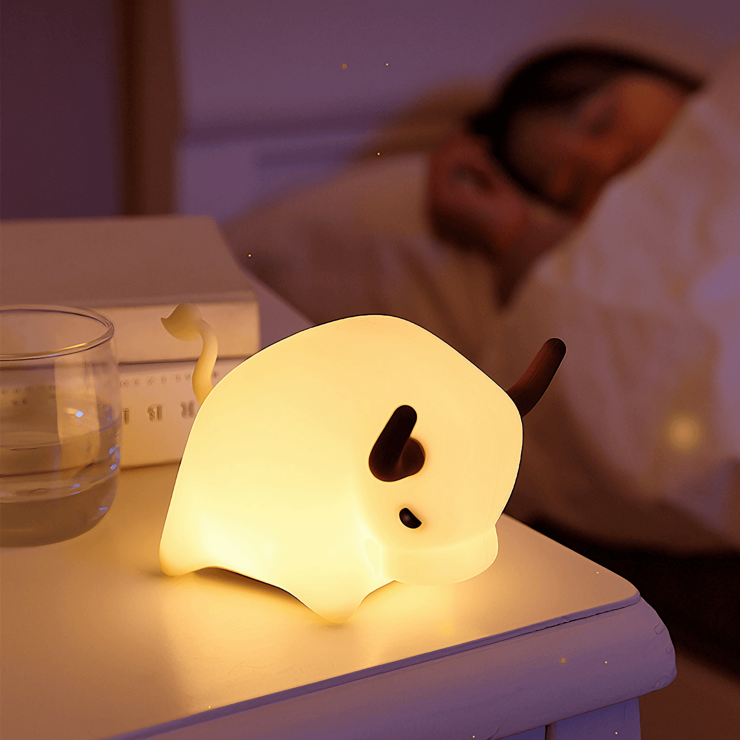 Bull Night Light
