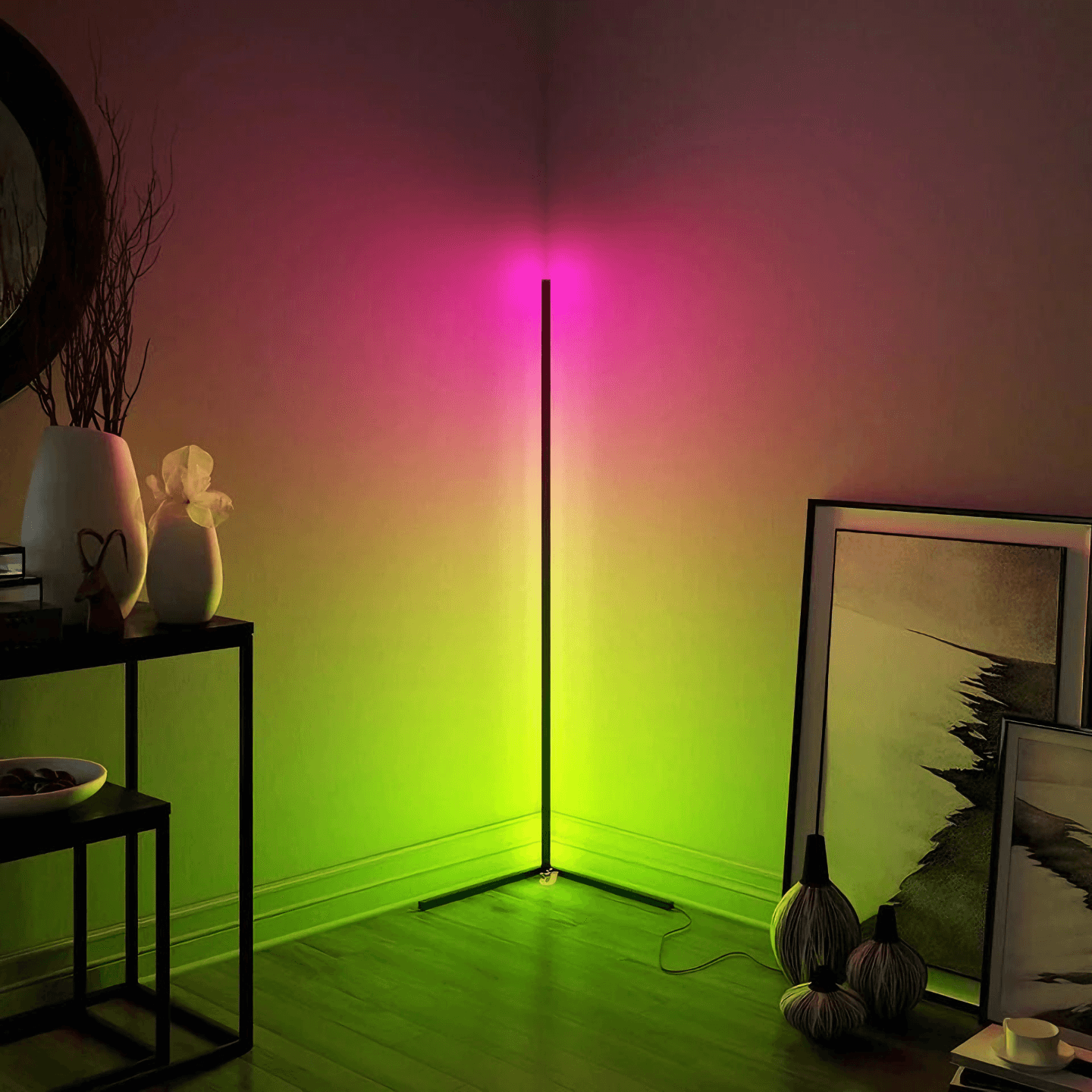 Lightgrace RGB Corner Floor Lamp - TYPE A / 90CM