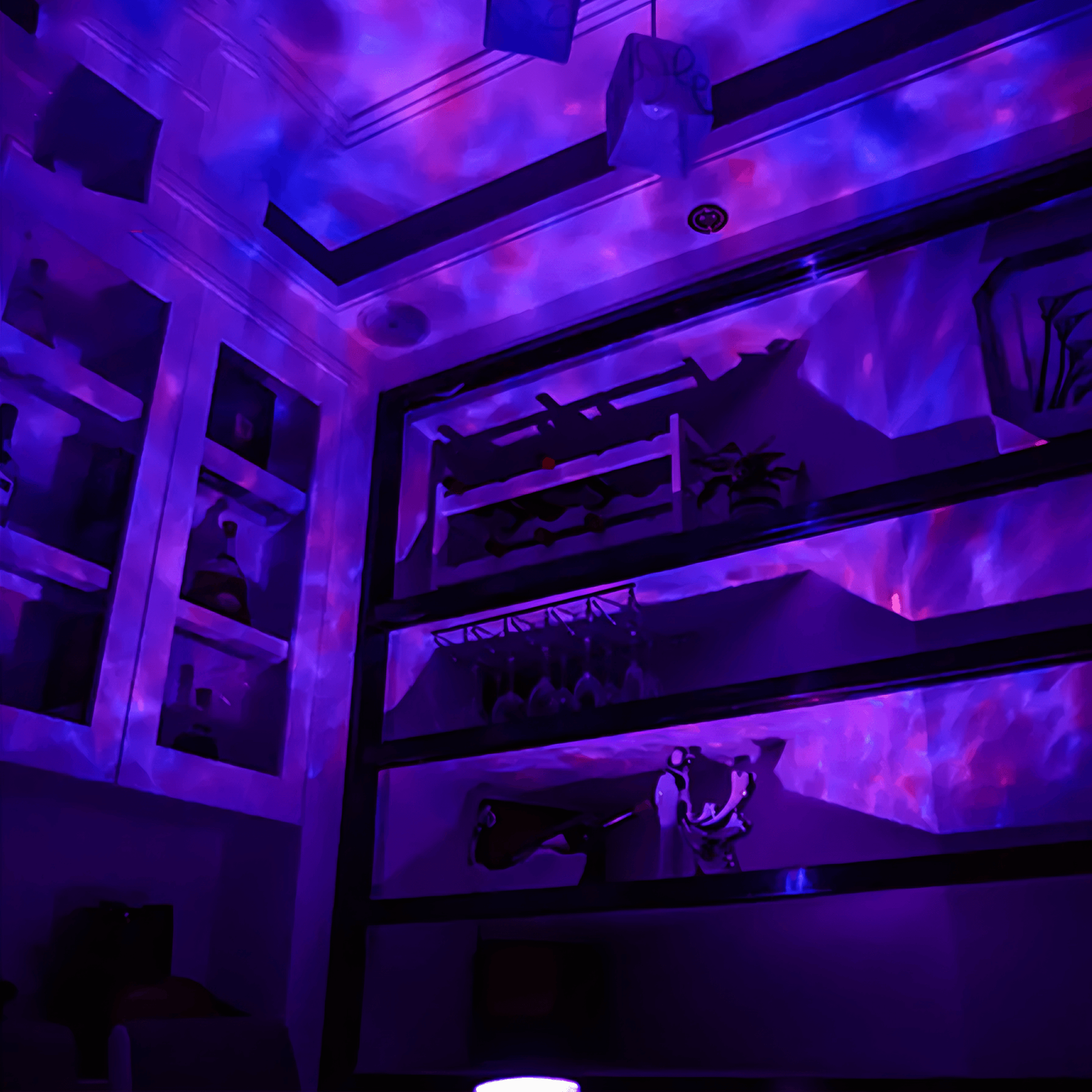 Lightgrace Ocean Waves Projector - White