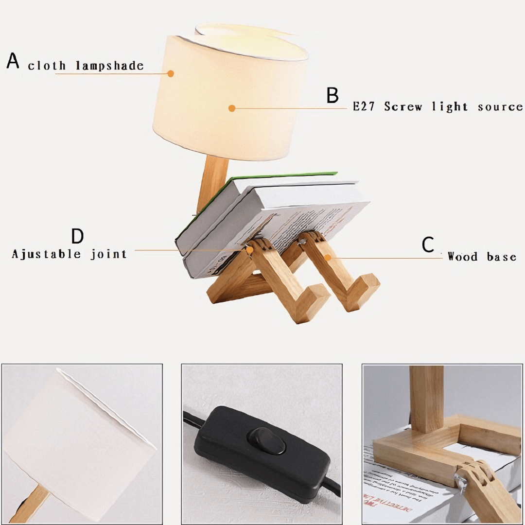 Adjustable Book Reading Lamp - EU from Light Grace