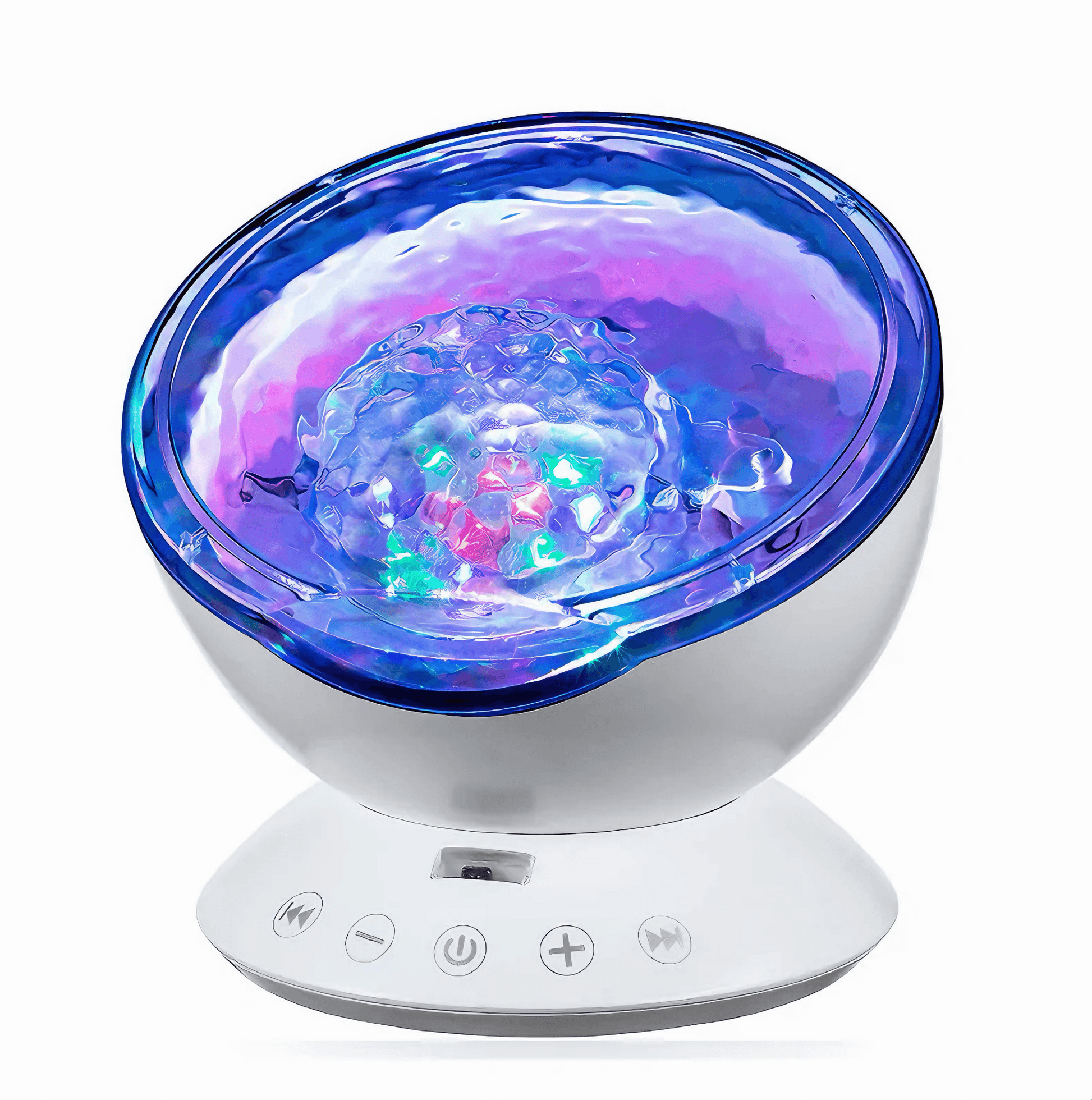 Lightgrace Ocean Waves Projector - White