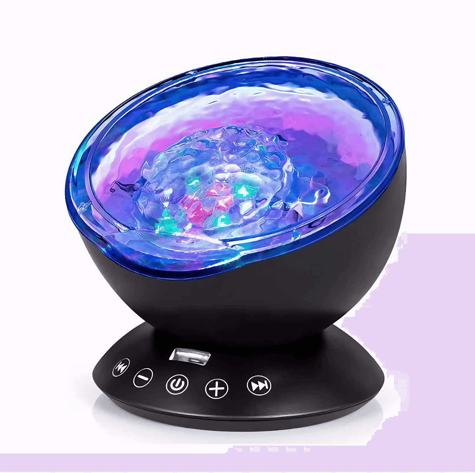 Lightgrace Ocean Waves Projector - Black