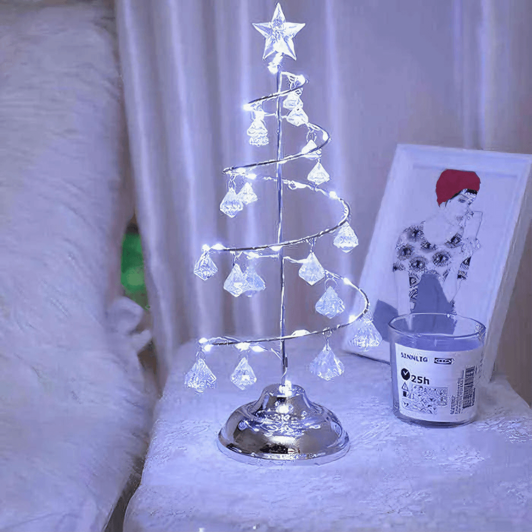 Light grace Crystal Christmas Tree Lamp
