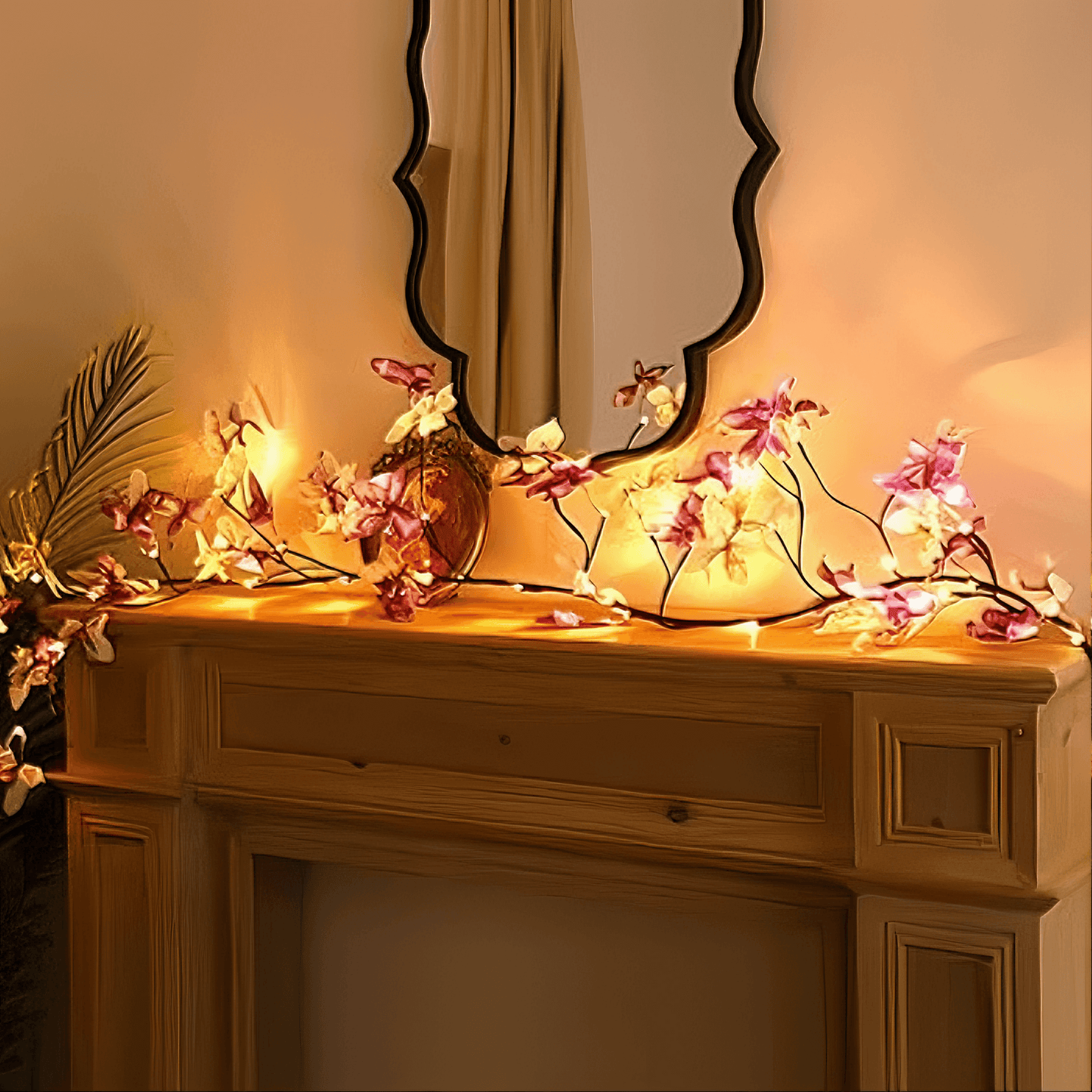 Enchanted Butterfly Willow Vine - Light Grace