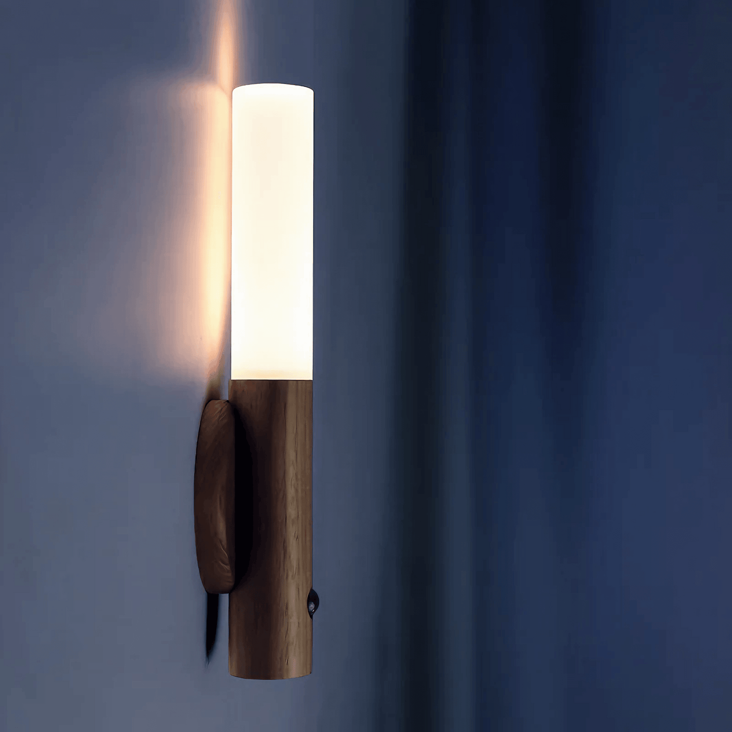 Wood Wireless Wall Lamp from Light grace