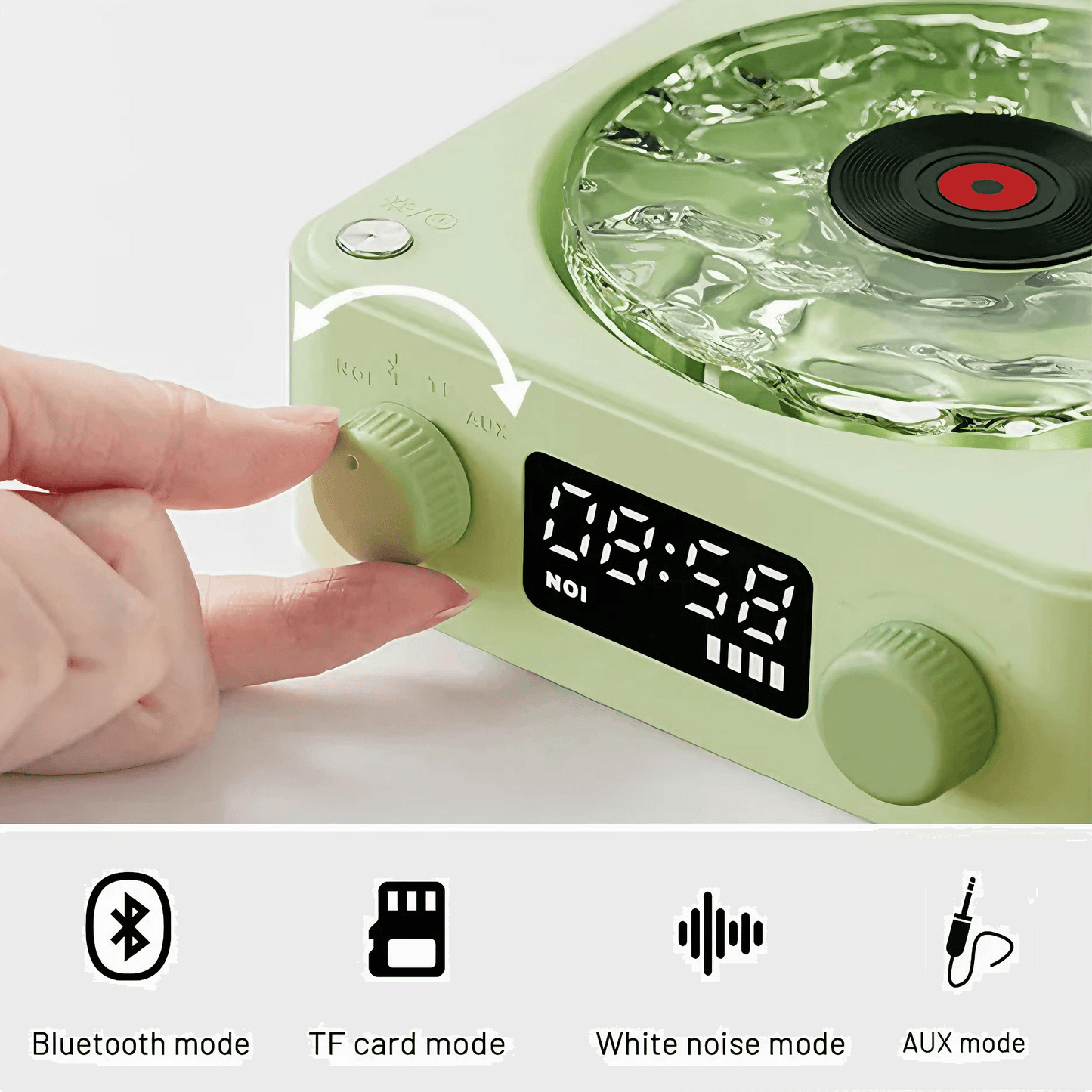 Lightgrace vinyl waves projector - Purple