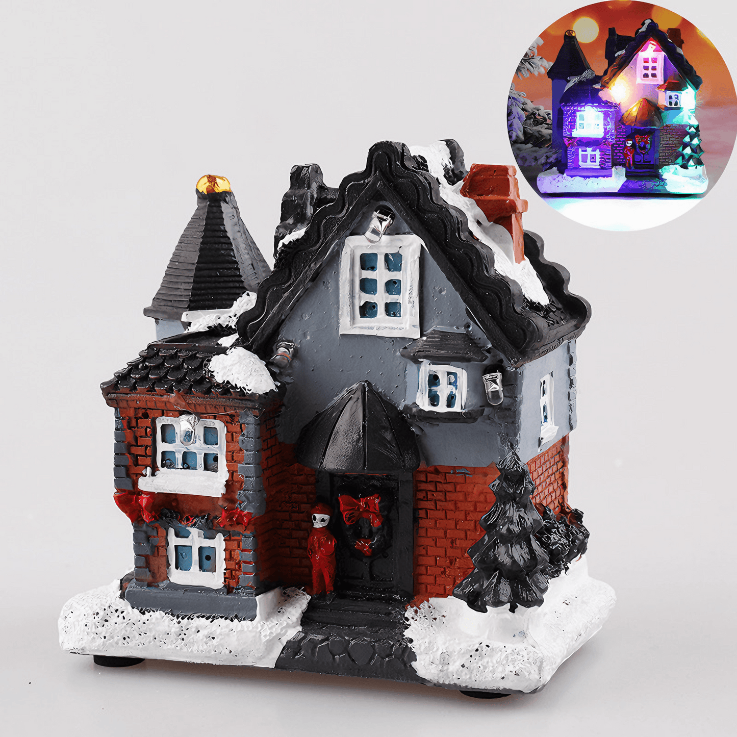 Light Grace Led Christmas Mini Houses - Crystal Chalet