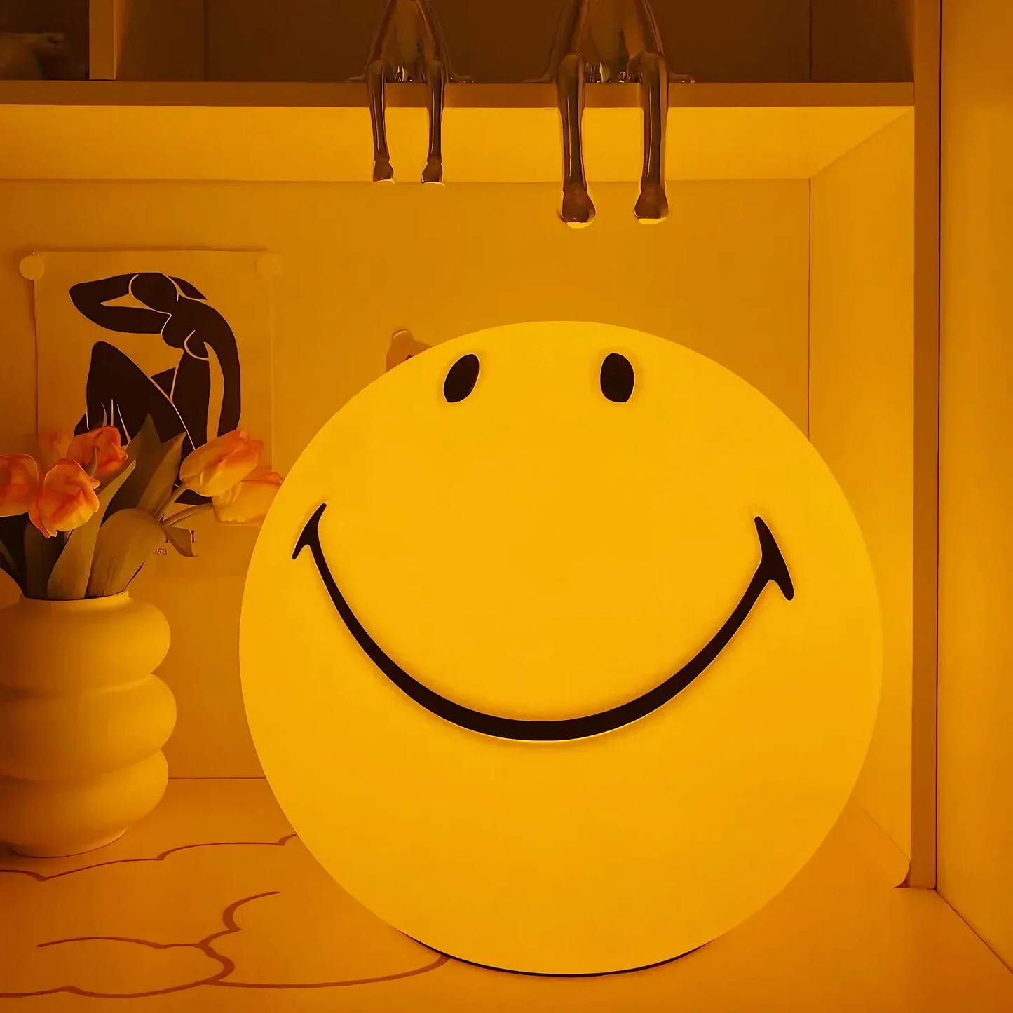 Smiley Face Led Lamp