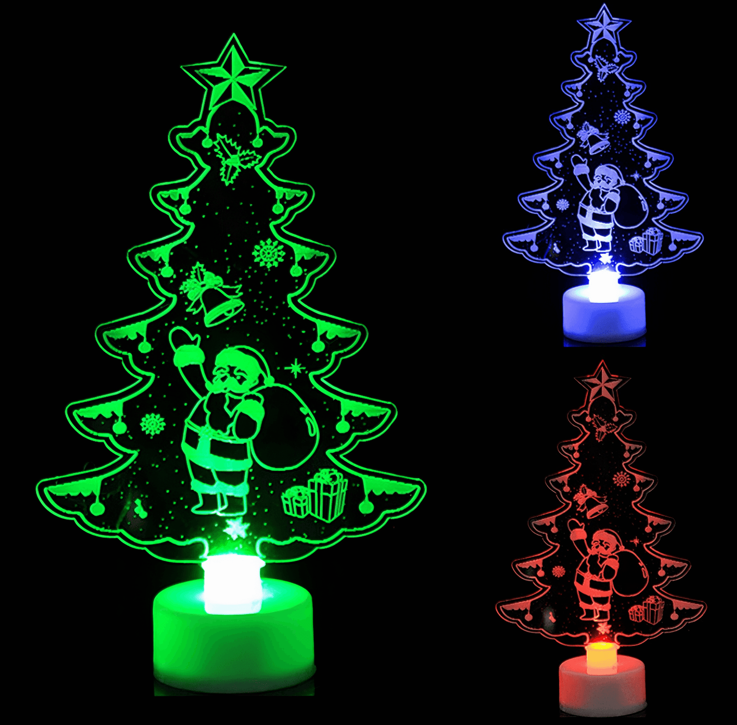 Light grace Christmas 3D Lamps