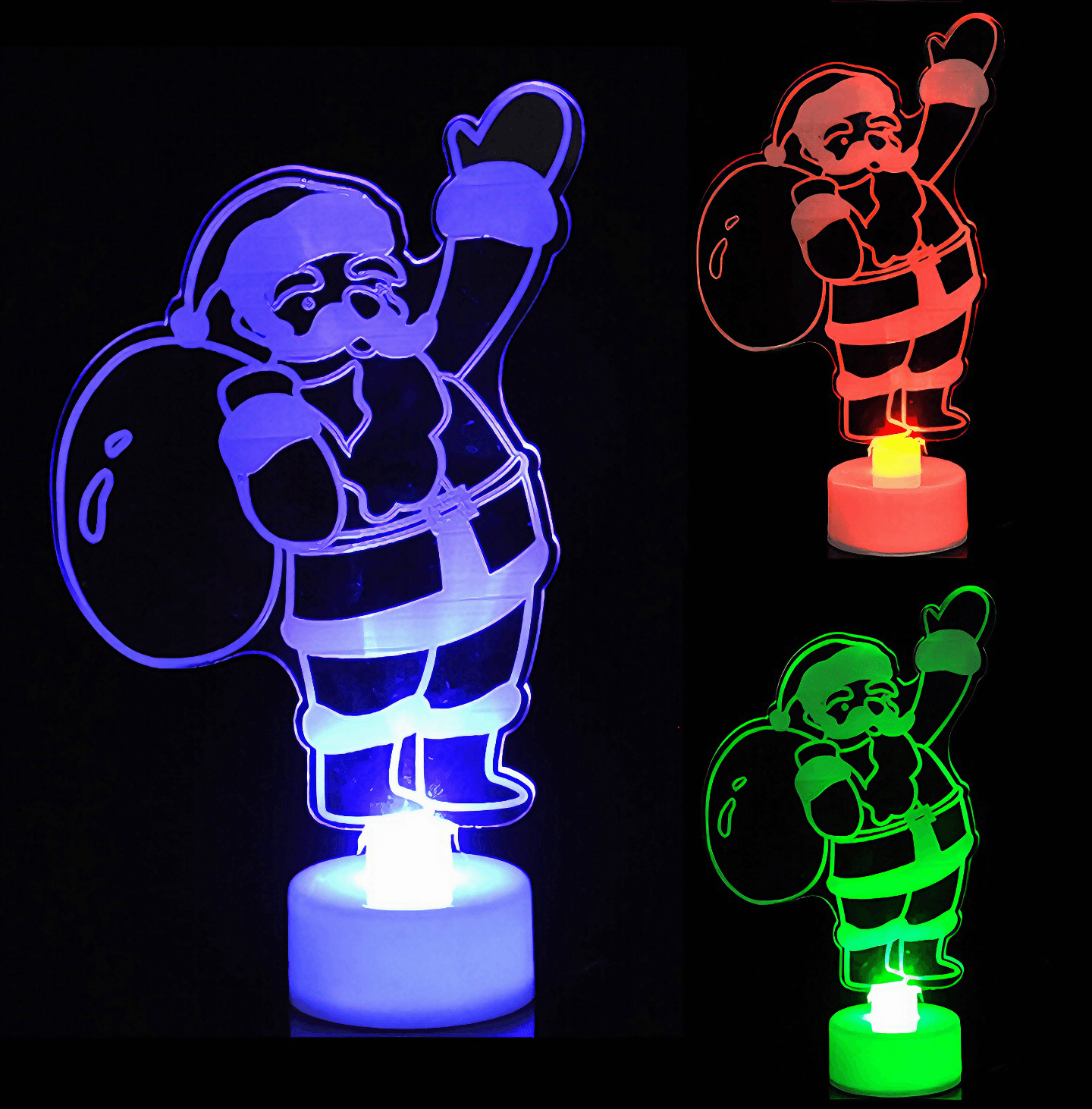 Light grace Christmas 3D Lamps