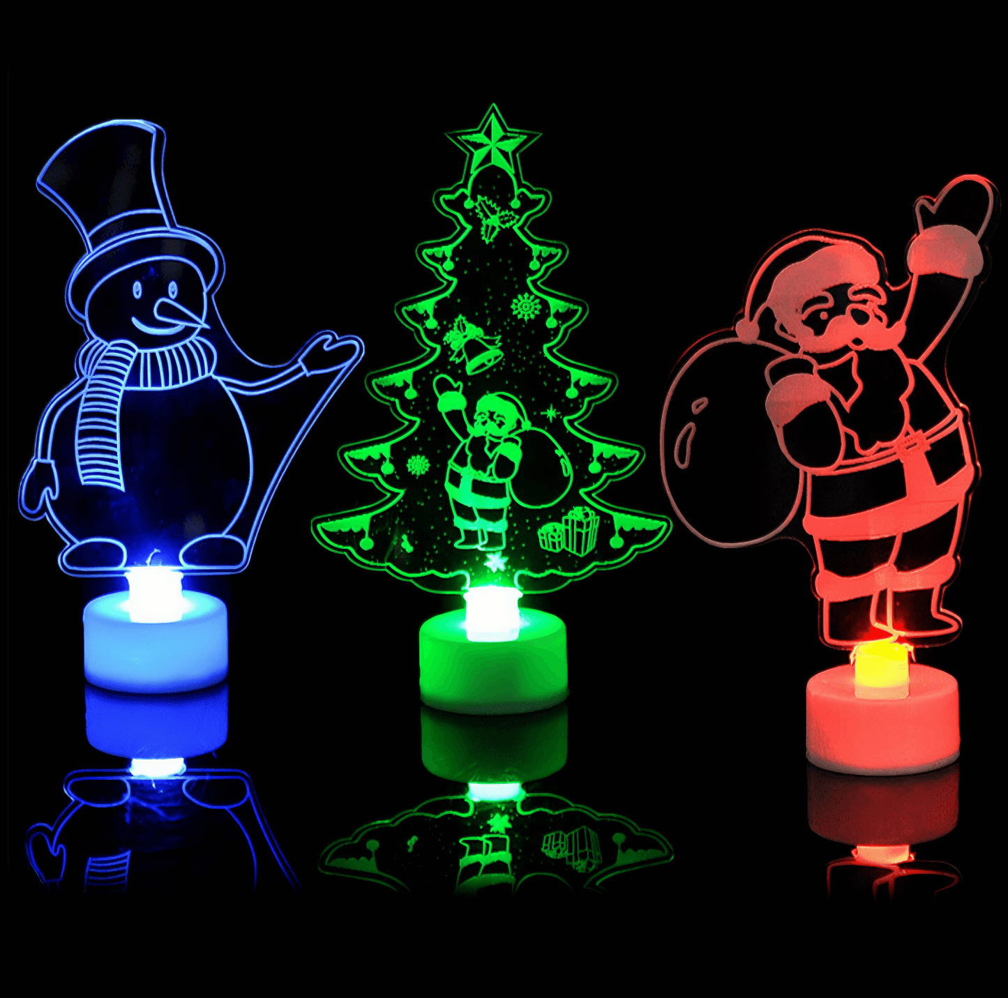 Light grace Christmas 3D Lamps