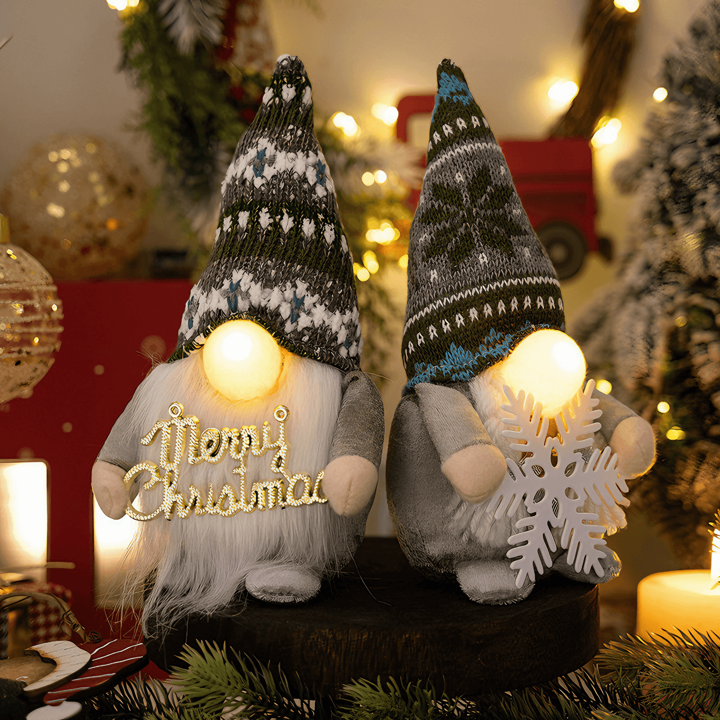 Light Grace Christmas Dwarf Dolls - Frost man