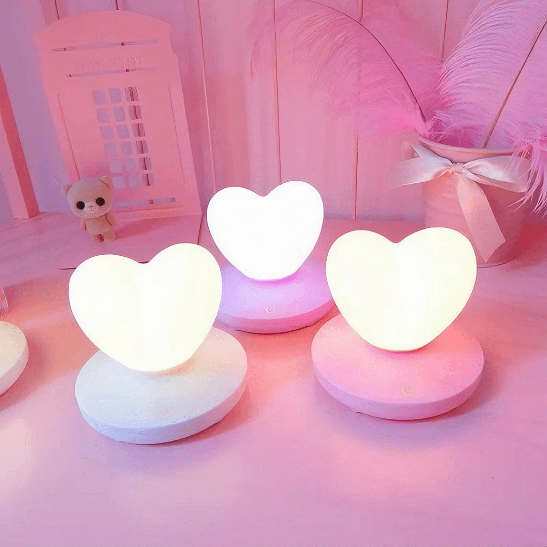 night lights from Light grace Heart Night Lamp
