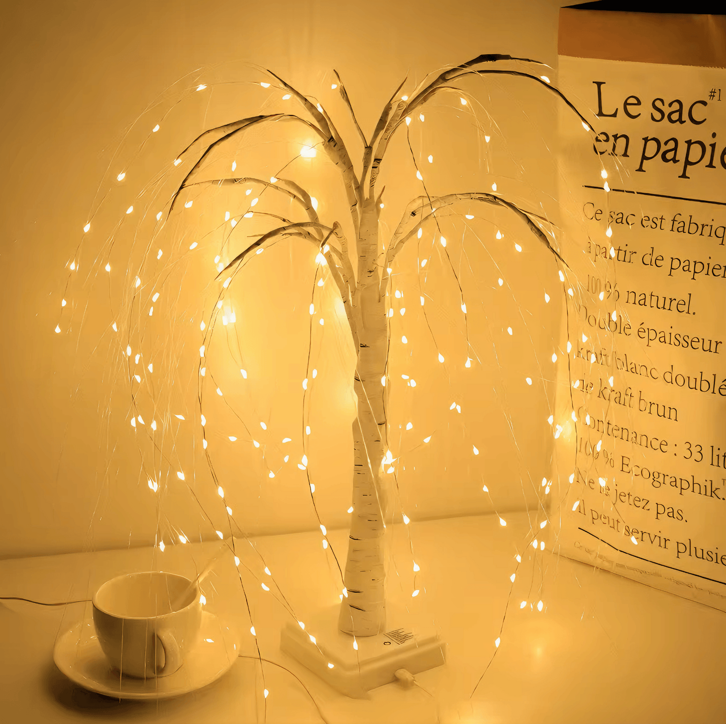 cute Willow Tree Lamp - Black from Light grace