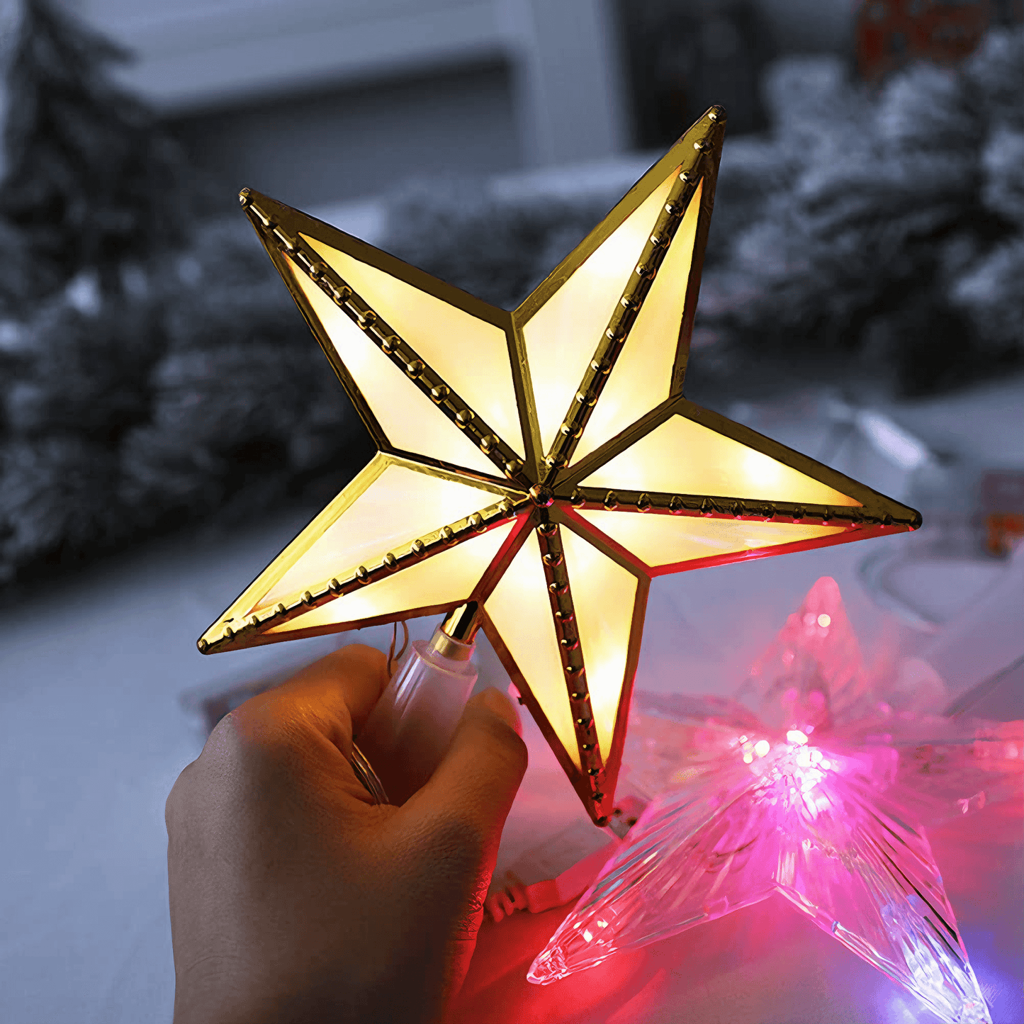 Light grace Christmas Tree Top Star