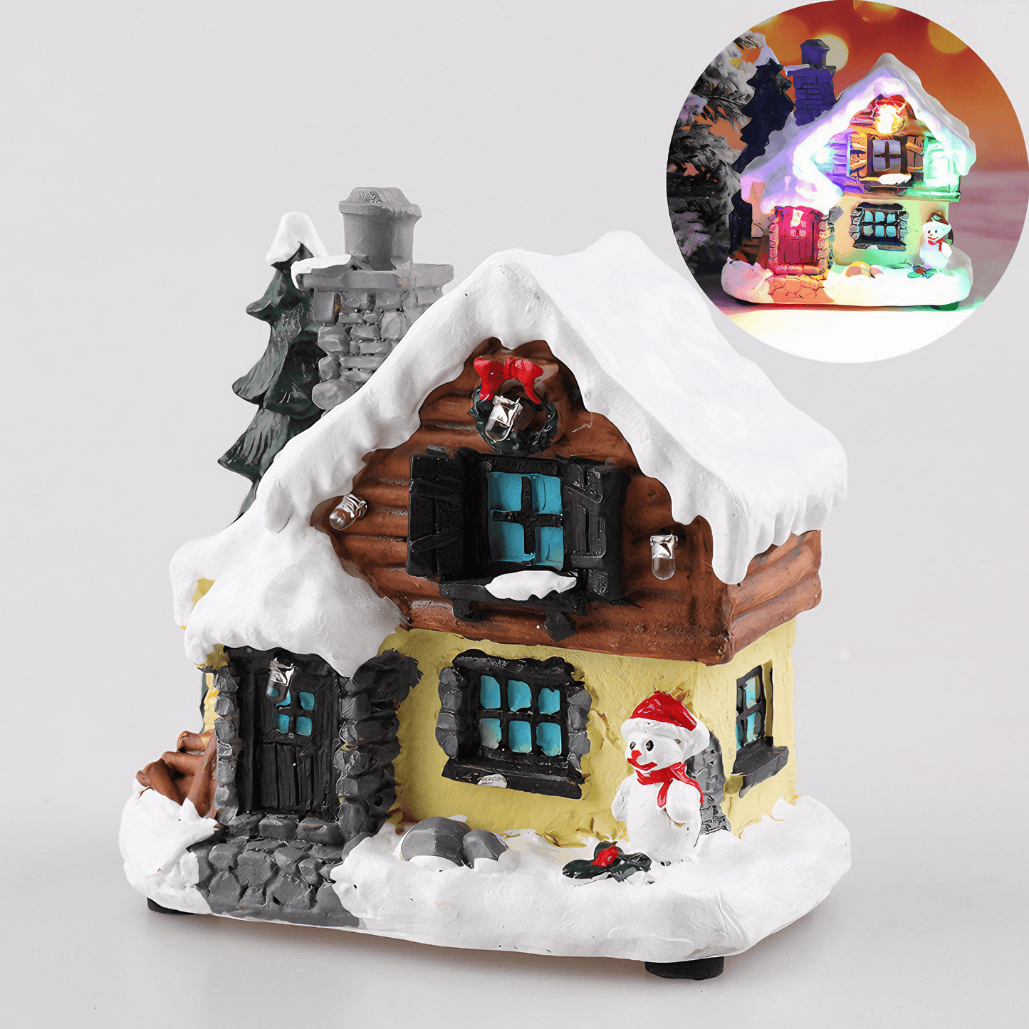 Light Grace Led Christmas Mini Houses - Snow Hearth