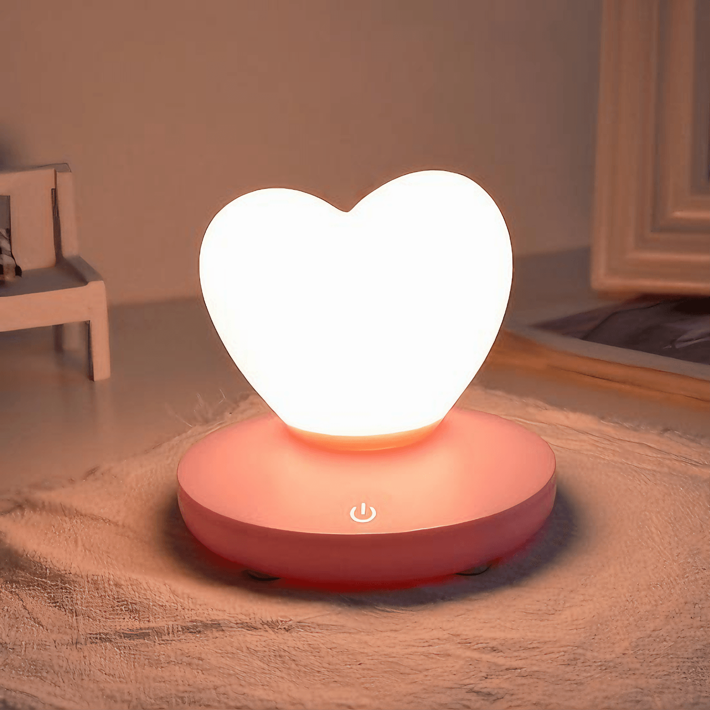 night lights from Light grace Heart Night Lamp