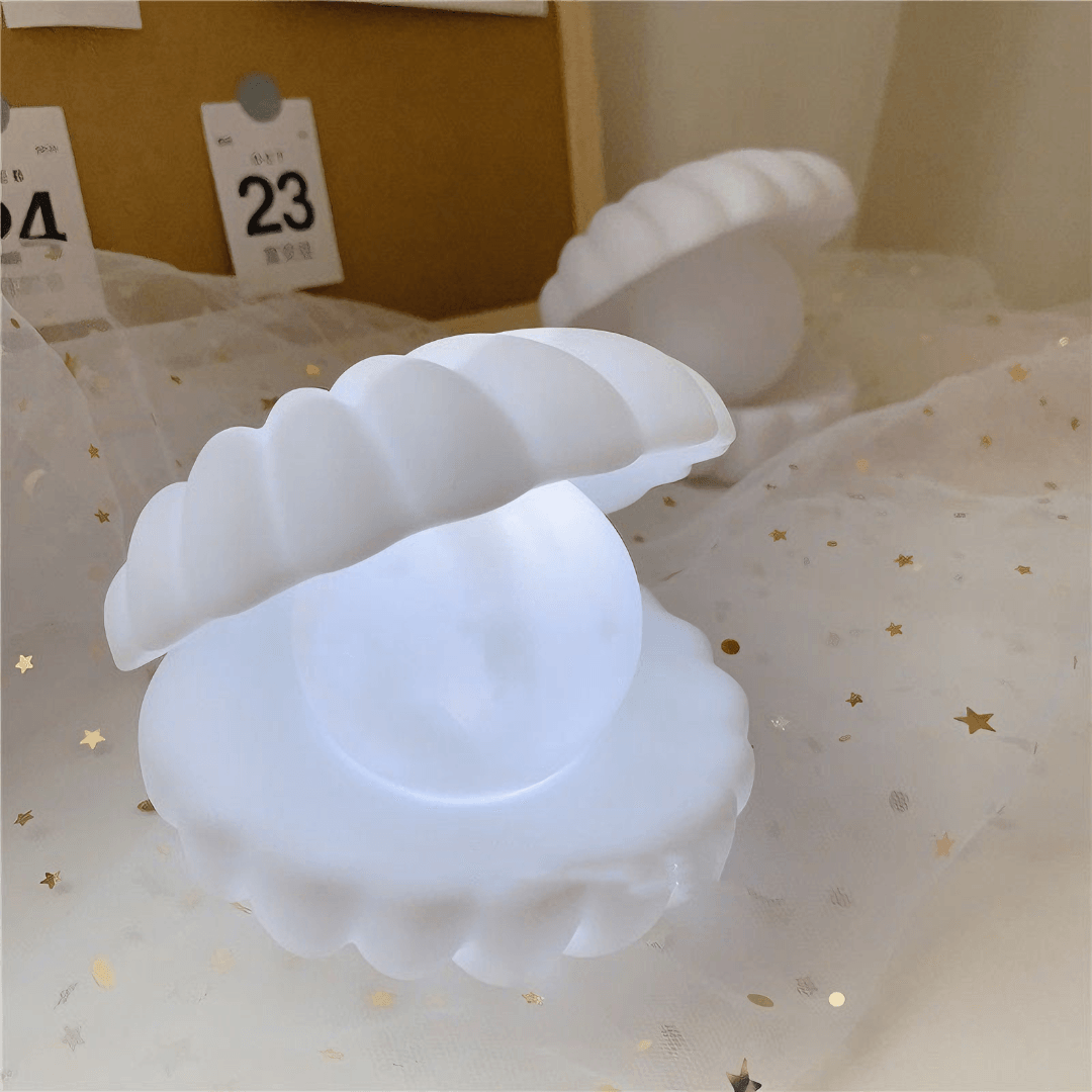 Pearl Night Light from Light grace in room