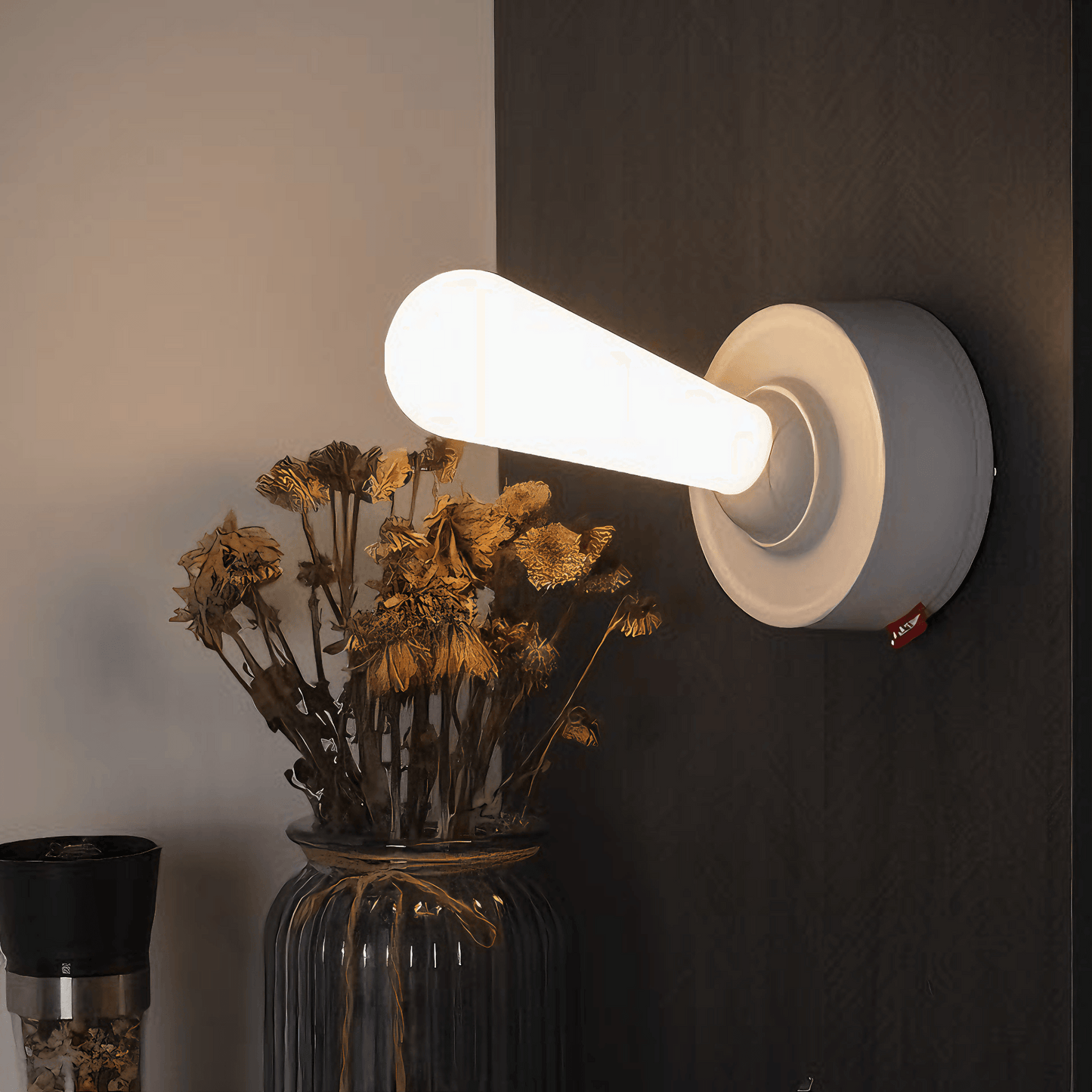 Toggle Switch Silicone Lamp - Gray from Light grace